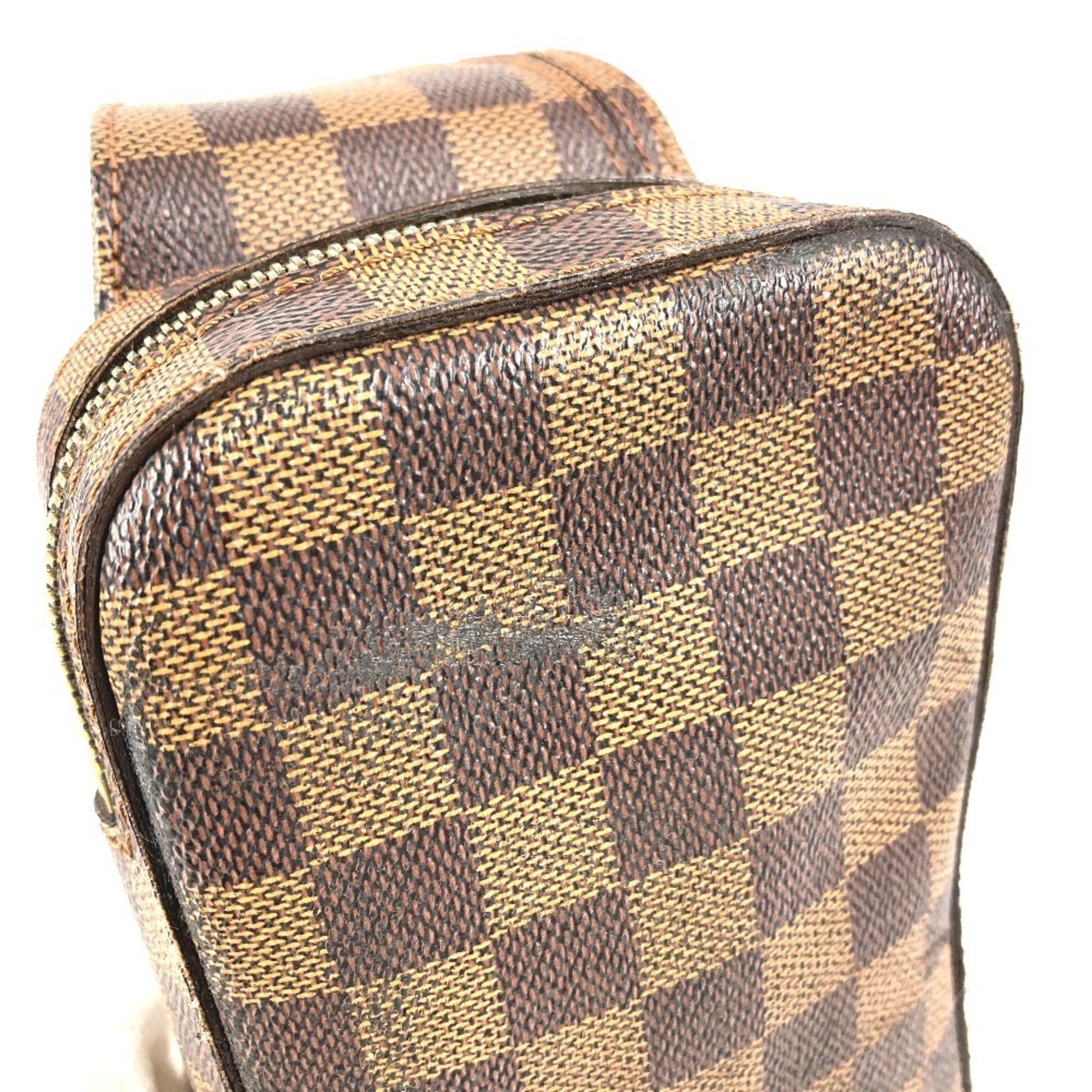 Louis Vuitton Brown Damier Canvas Ebene Damier Canvas Fanny Pack Shoulder Bag (Pre-Owned)