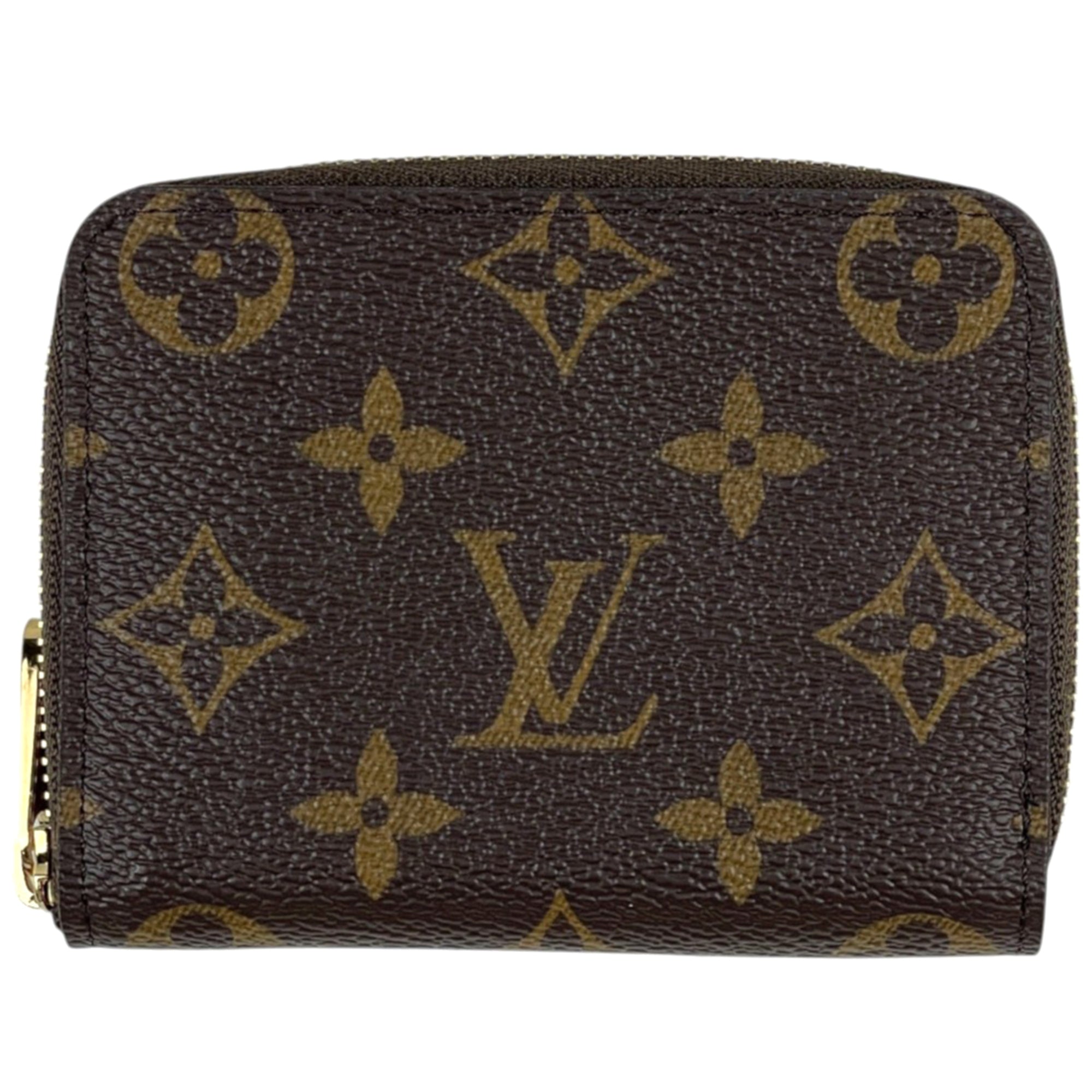 Louis Vuitton Brown Monogram Coin Purse/Coin Case (Pre-Owned)