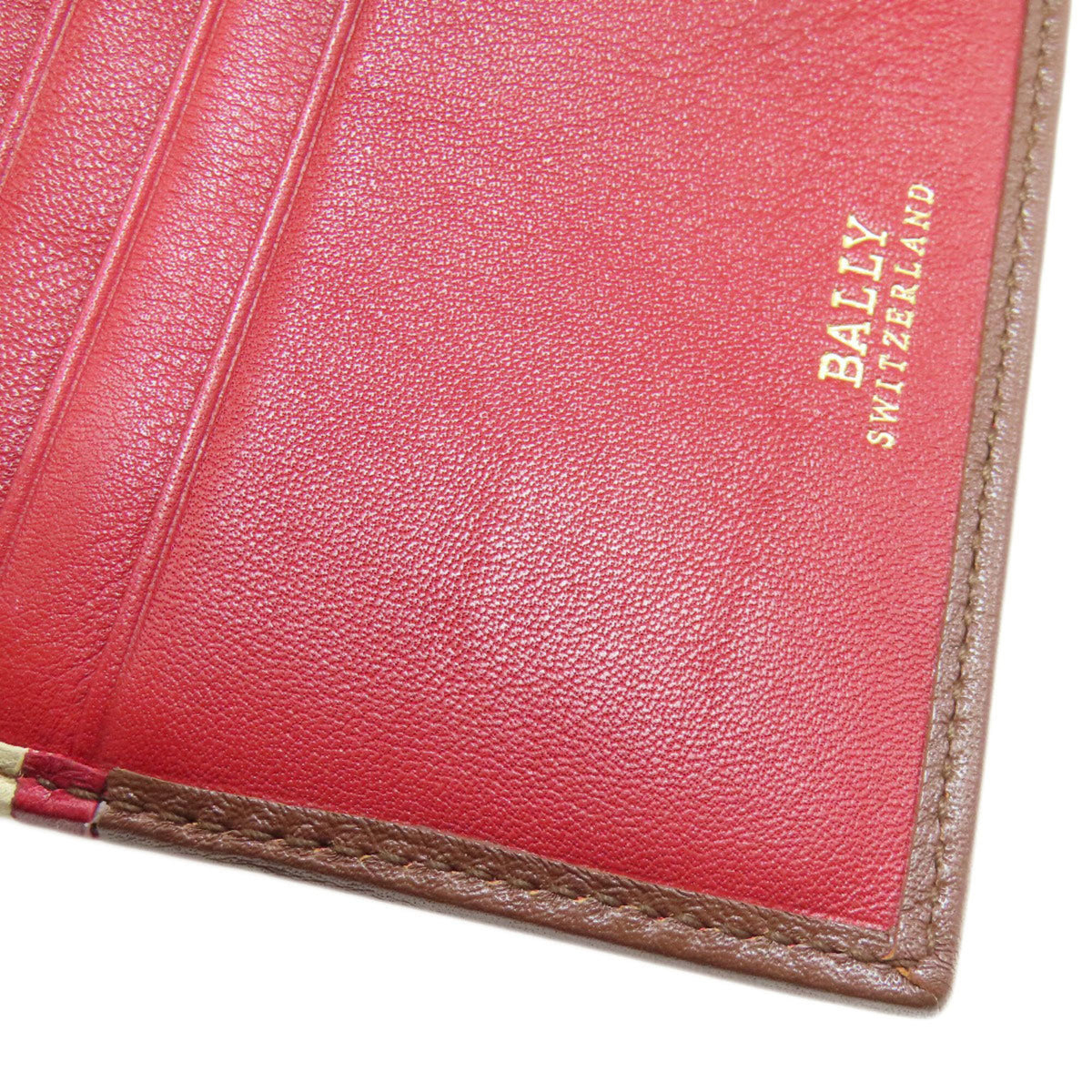 Bally Brown Leather Wallet (Bi-Fold) (Pre-Owned)