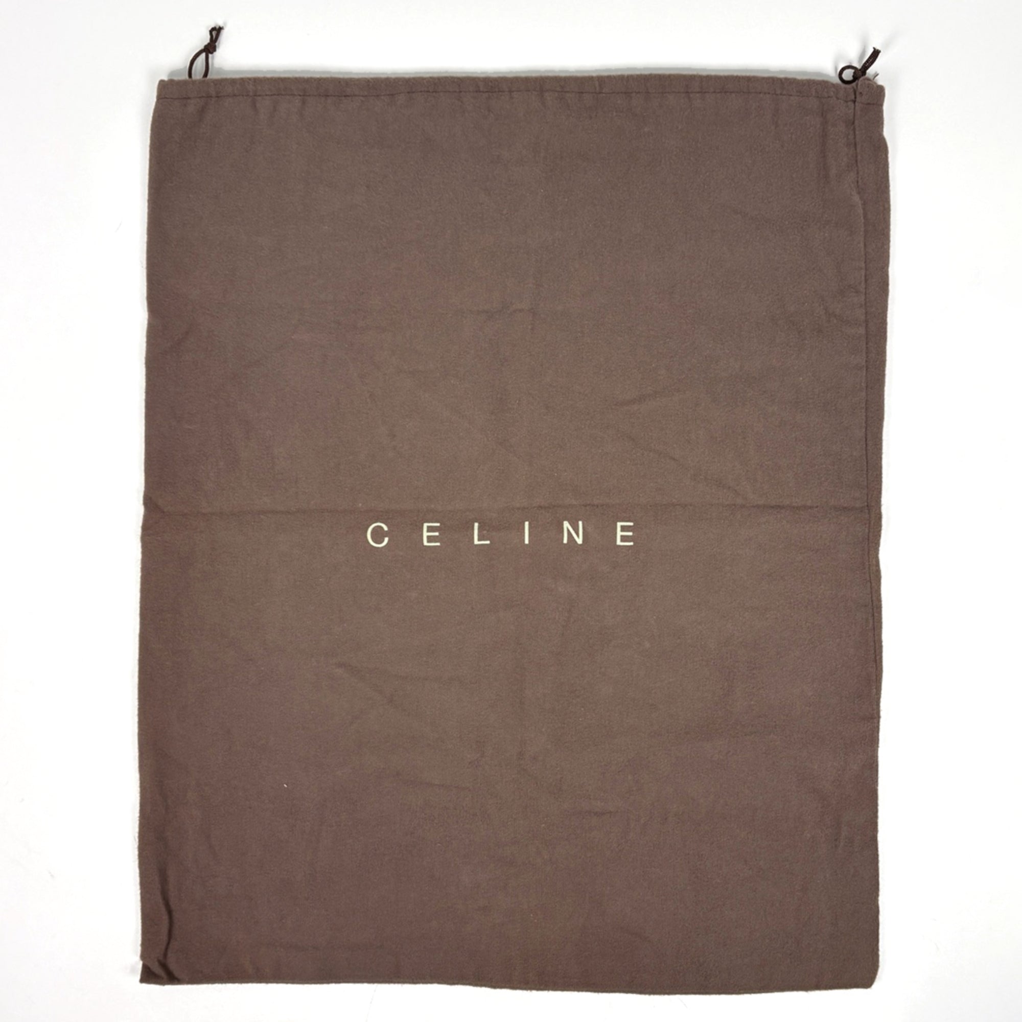 Celine Black Brown Coated Canvas Leather Tote Bag (Pre-Owned)