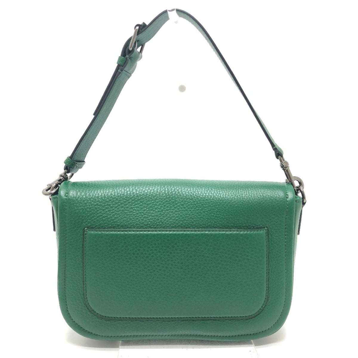 Valentino Garavani Green Leather Handbag Shoulder Bag (Pre-Owned)