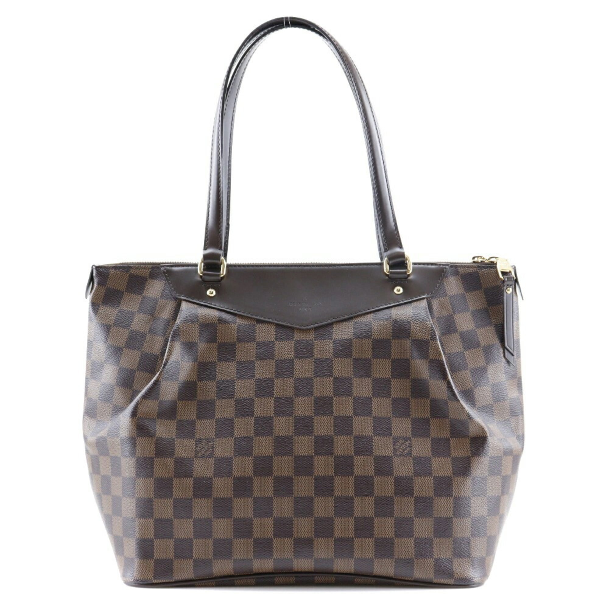 Louis Vuitton Brown Damier Canvas Tote Bag (Pre-Owned)