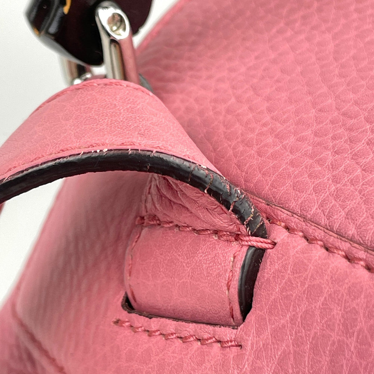 Gucci Pink Leather Backpack (Pre-Owned)