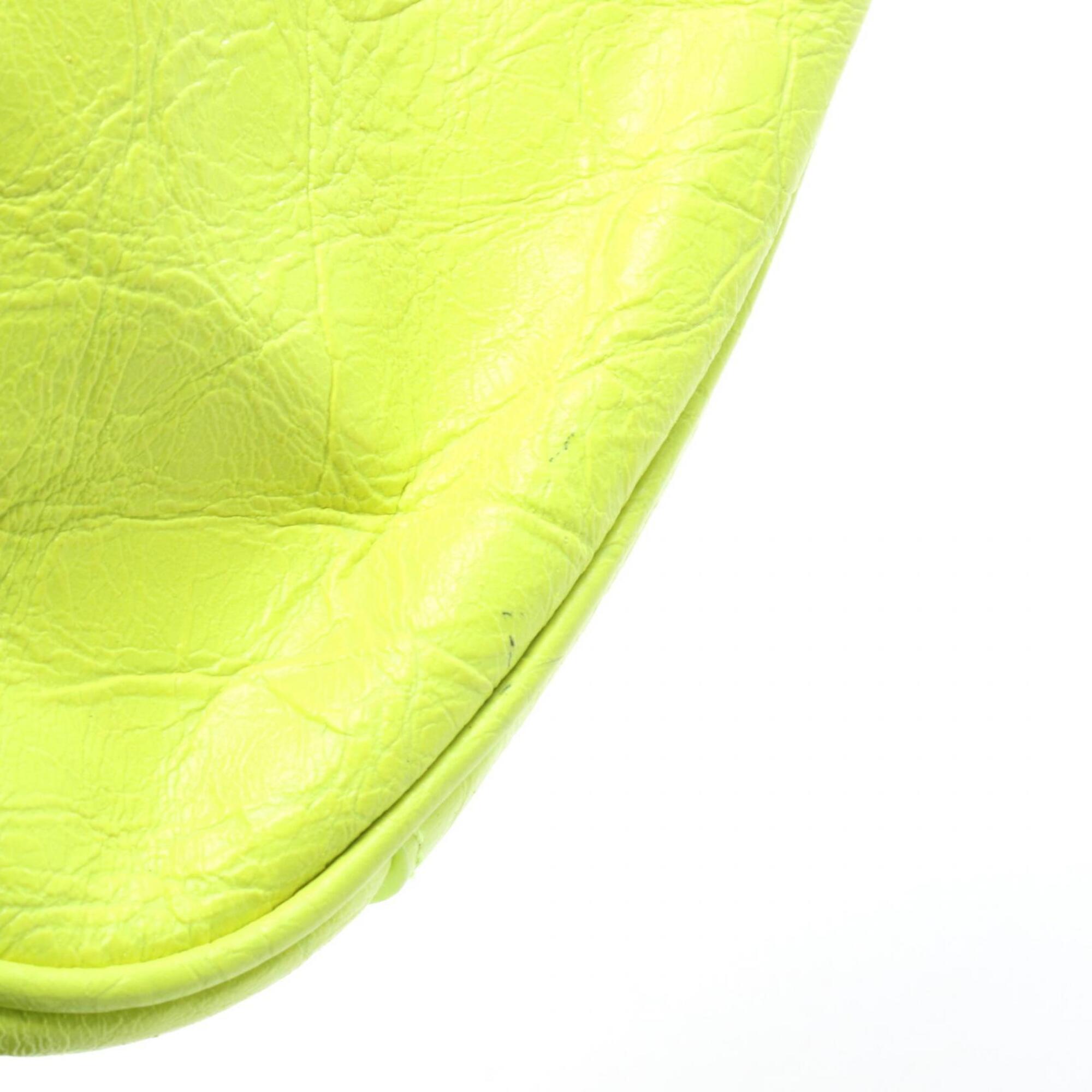 Balenciaga Yellow Leather Handbag (Pre-Owned)