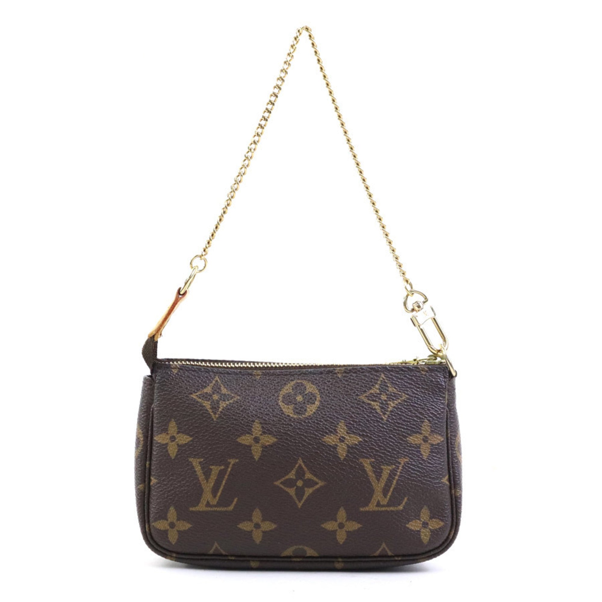 Louis Vuitton Brown Monogram Monogram Handbag Pochette Pouch (Pre-Owned)