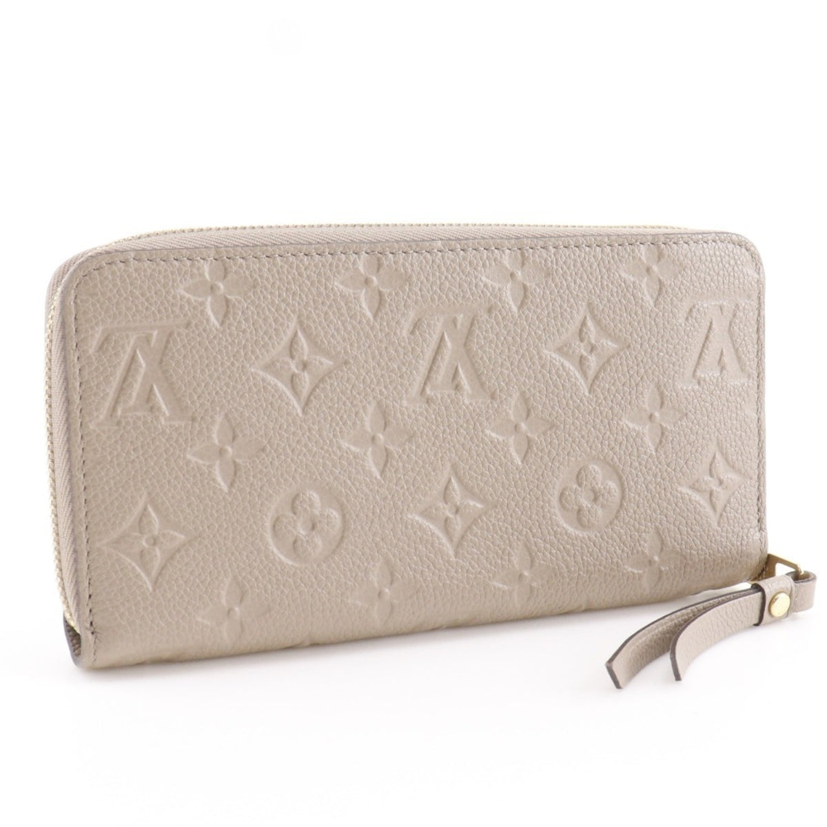 Louis Vuitton Monogram Empreinte Gray Monogram Empreinte Long Wallet (Bi-Fold) (Pre-Owned)