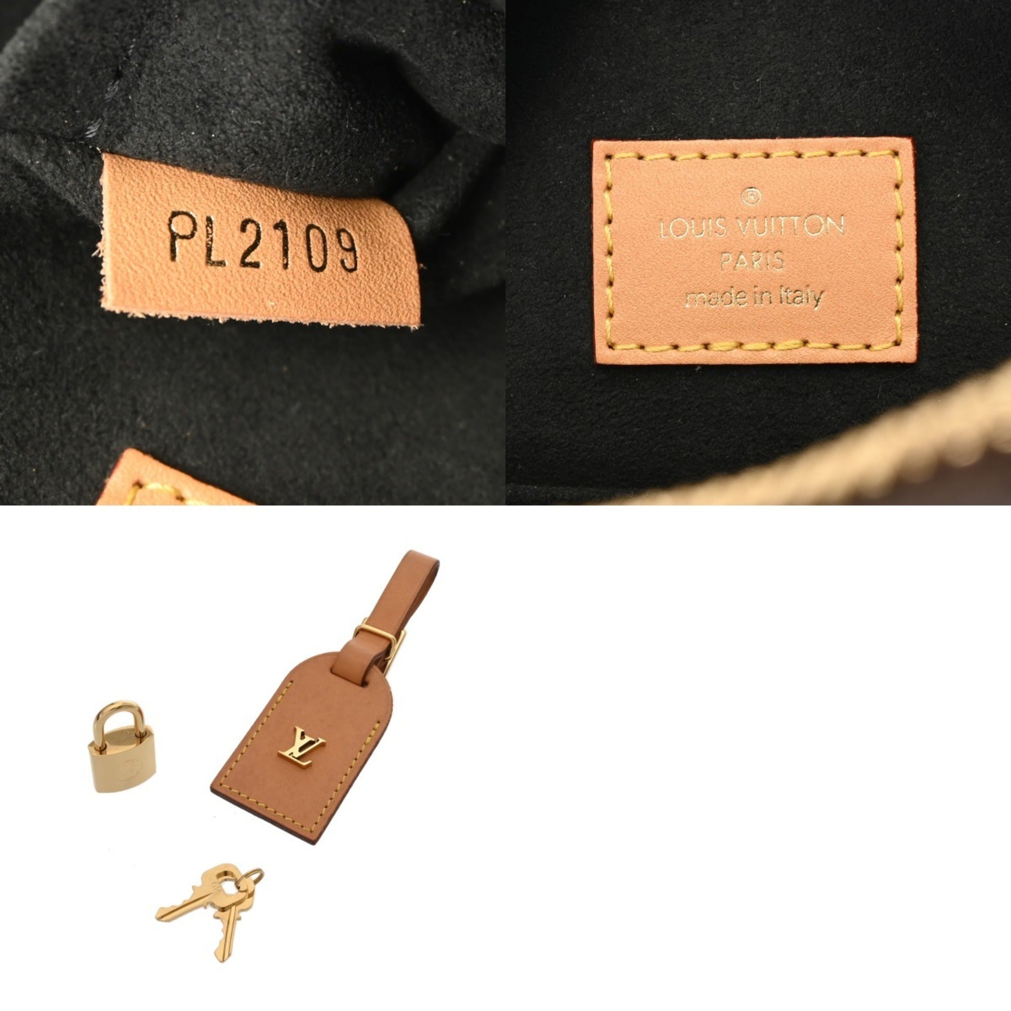 Louis Vuitton Brown Monogram Reverse Shoulder Bag (Pre-Owned)