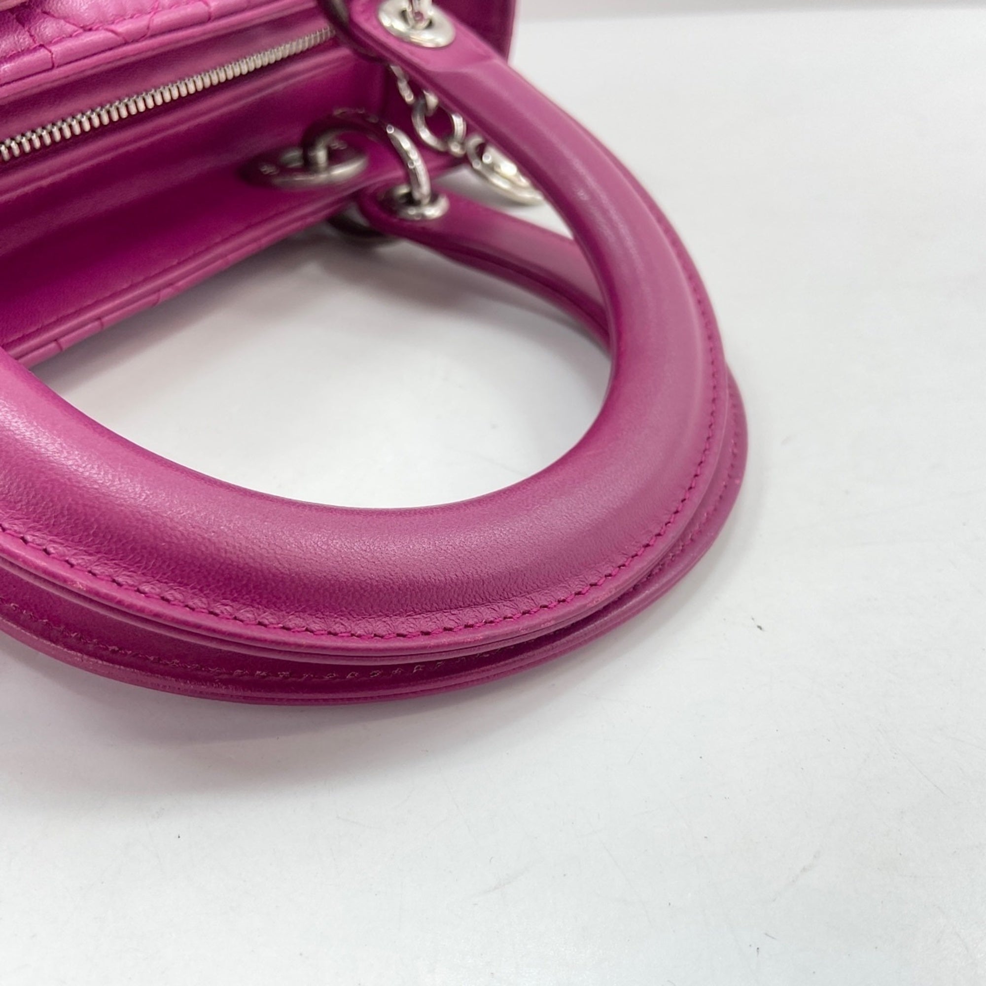 Christian Dior Purple Handbag Shoulder Bag (Pre-Owned)