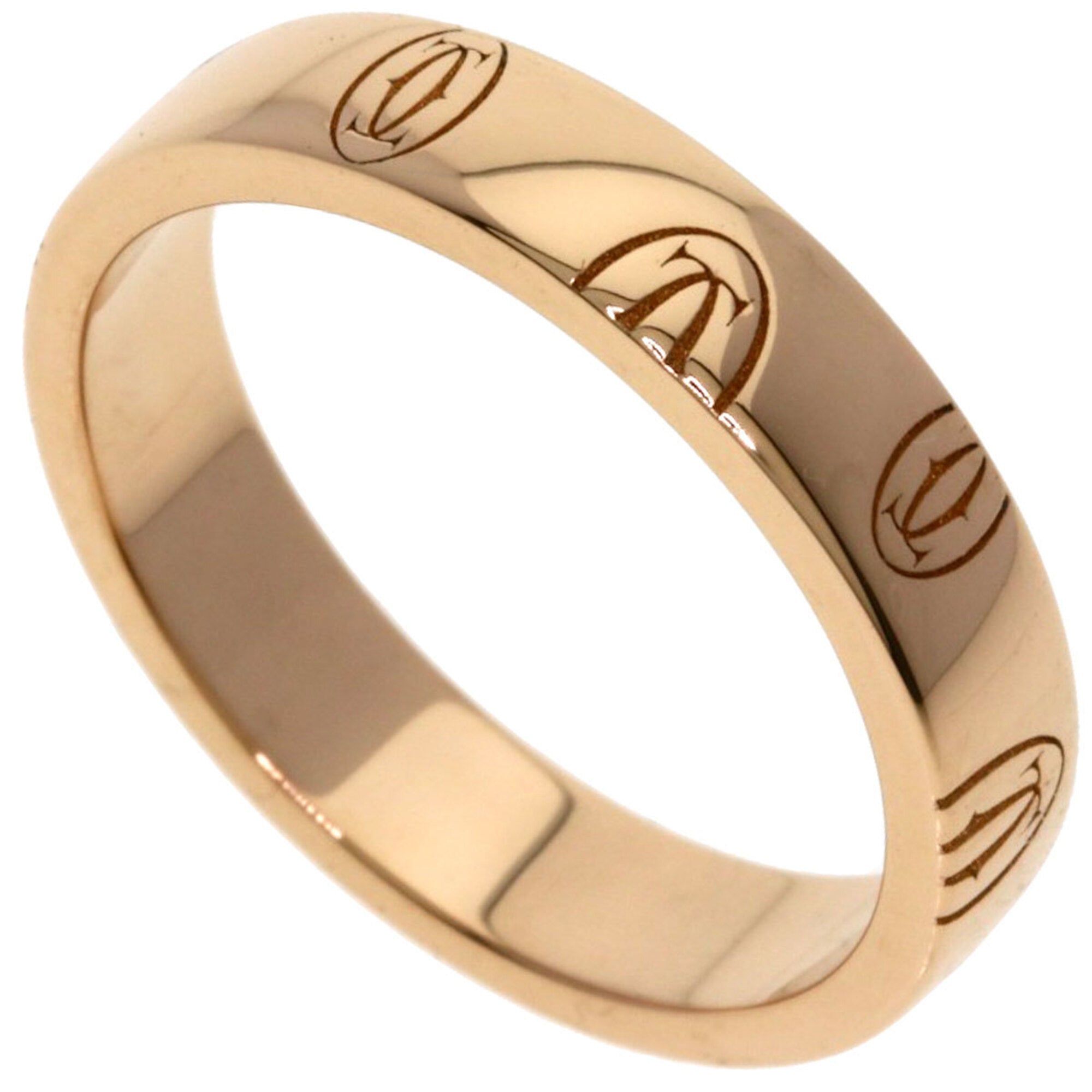 Cartier Happy Birthday Pink Gold (18K) Band Ring (Pre-Owned)