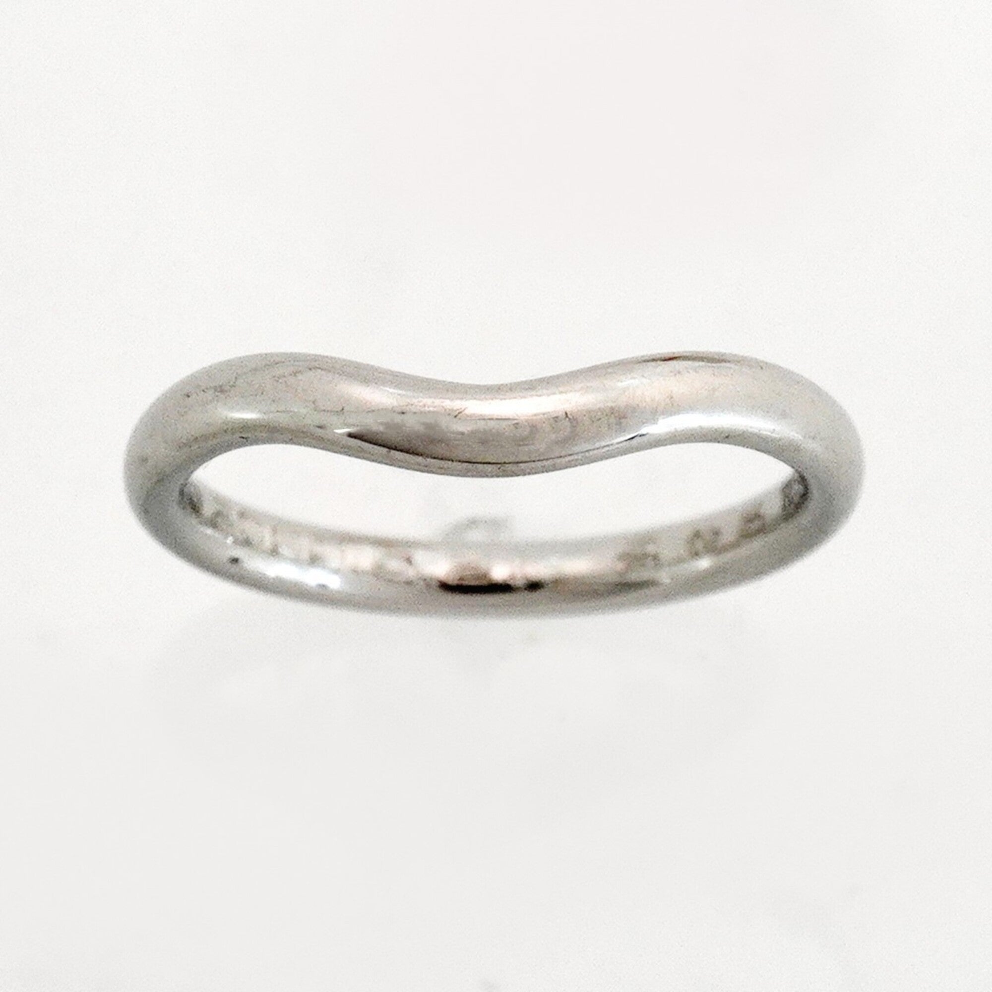 Tiffany Platinum 950 Band Ring (Pre-Owned)