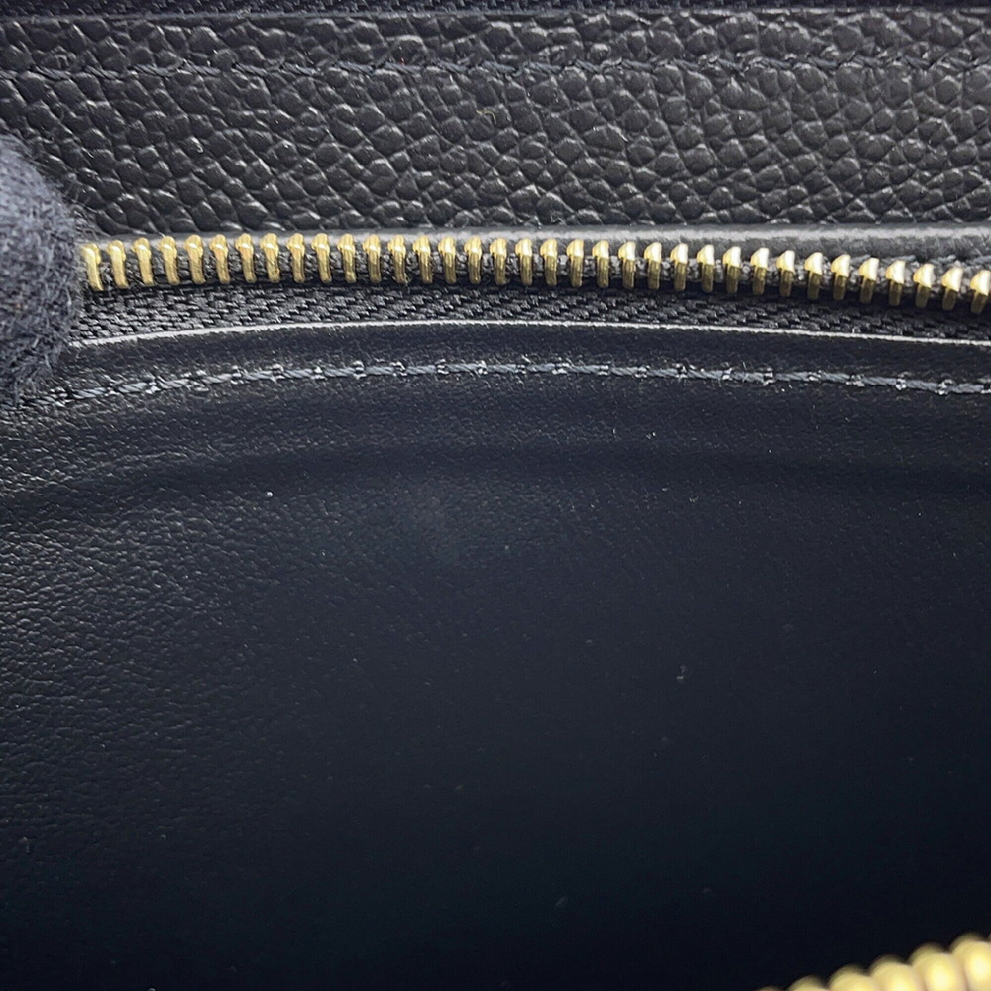 Louis Vuitton Monogram Empreinte Black Noir Monogram Empreinte Long Wallet (Bi-Fold) (Pre-Owned)
