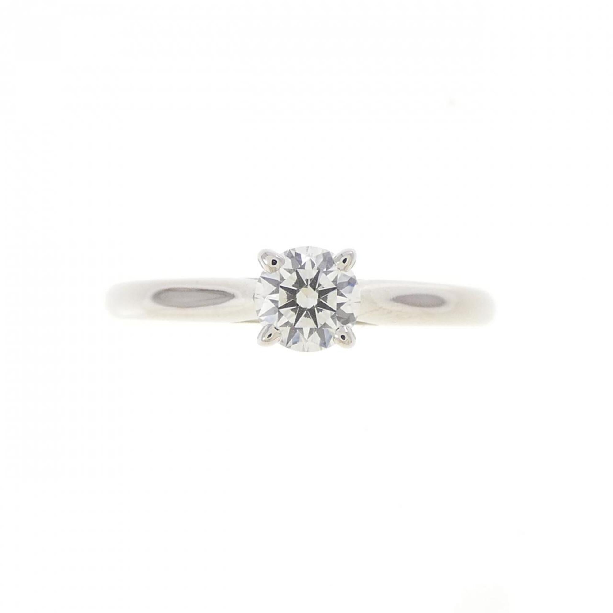 Cartier Platinum Platinum 950 Band Ring (Pre-Owned)