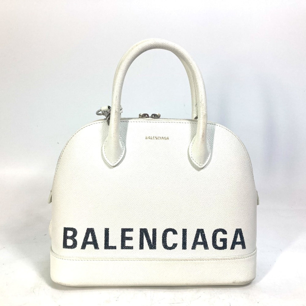 Balenciaga White Leather Handbag (Pre-Owned)