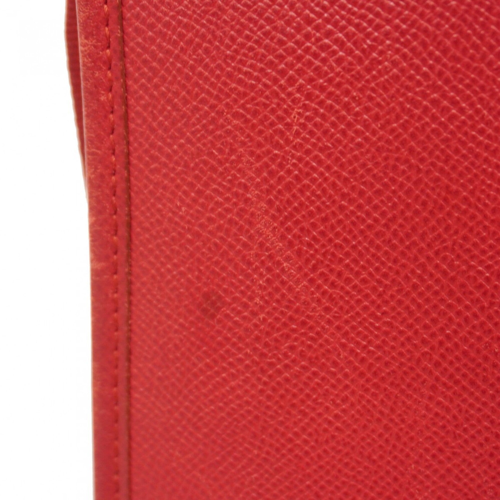 Hermes Rouge Casaque Ardennes Leather Shoulder Bag (Pre-Owned)