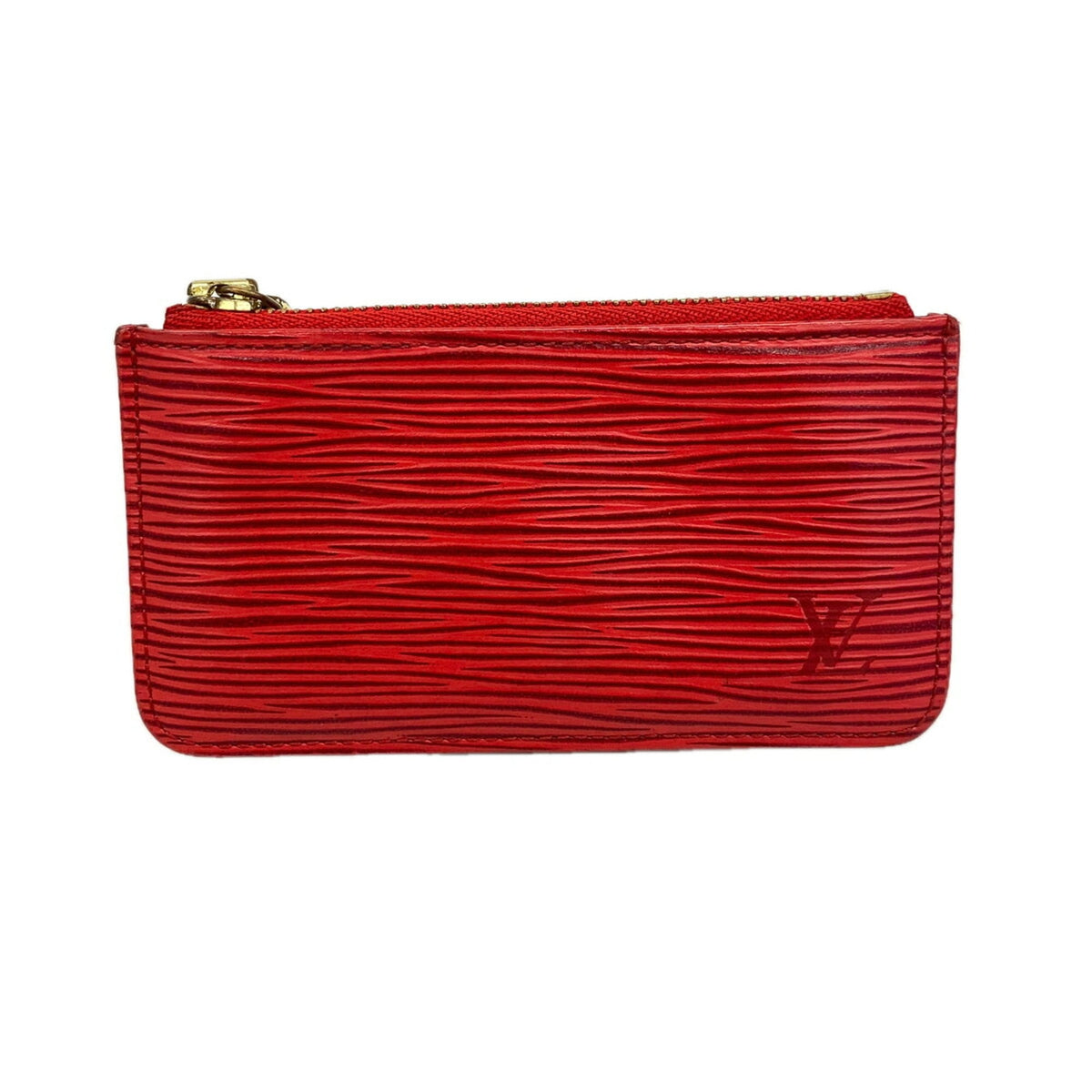 Louis Vuitton Castilian Red Coin Purse/Coin Case (Pre-Owned)