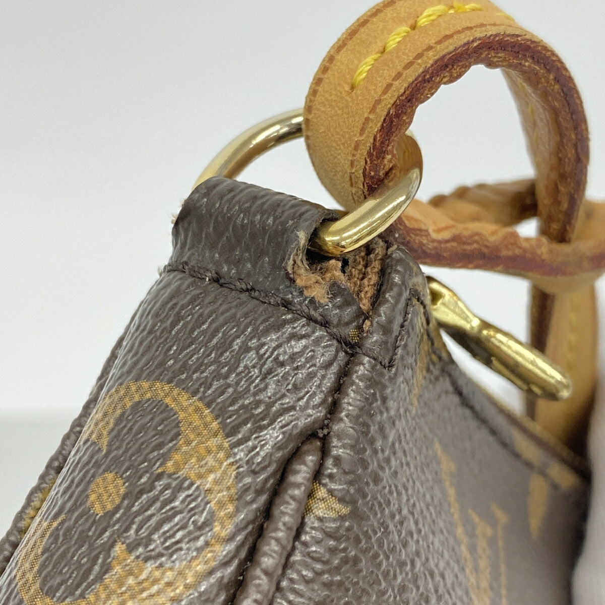 Louis Vuitton Brown Pouch (Pre-Owned)