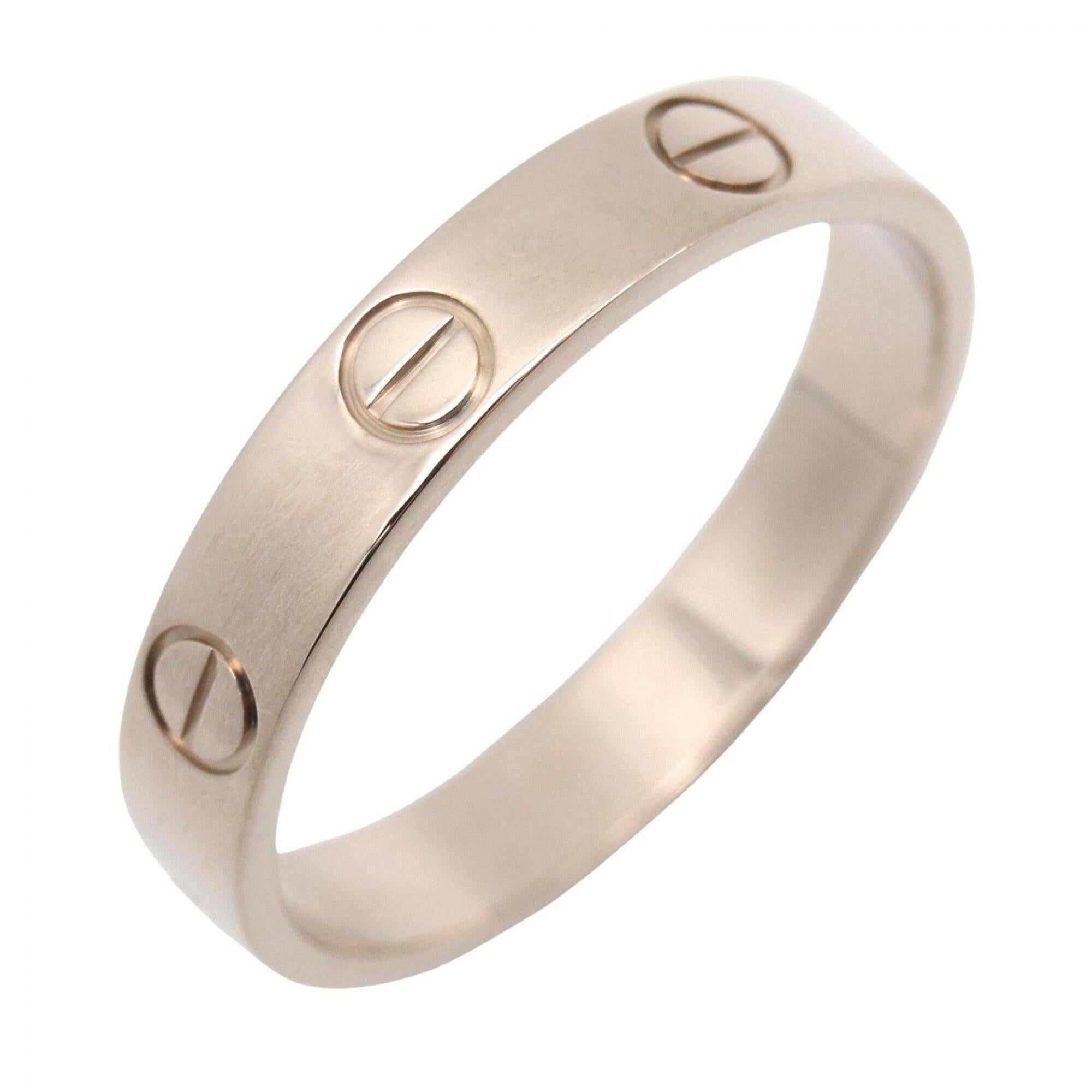 Cartier Silver White Gold (18K) Band Ring (Pre-Owned)