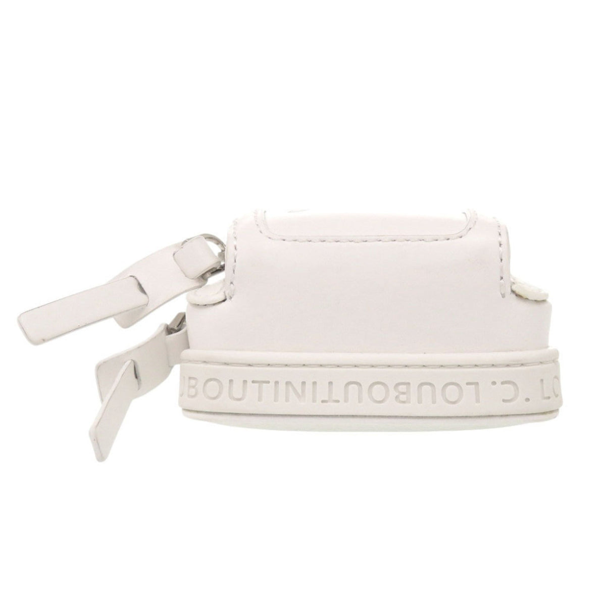Christian Louboutin White Leather Shoulder Bag (Pre-Owned)