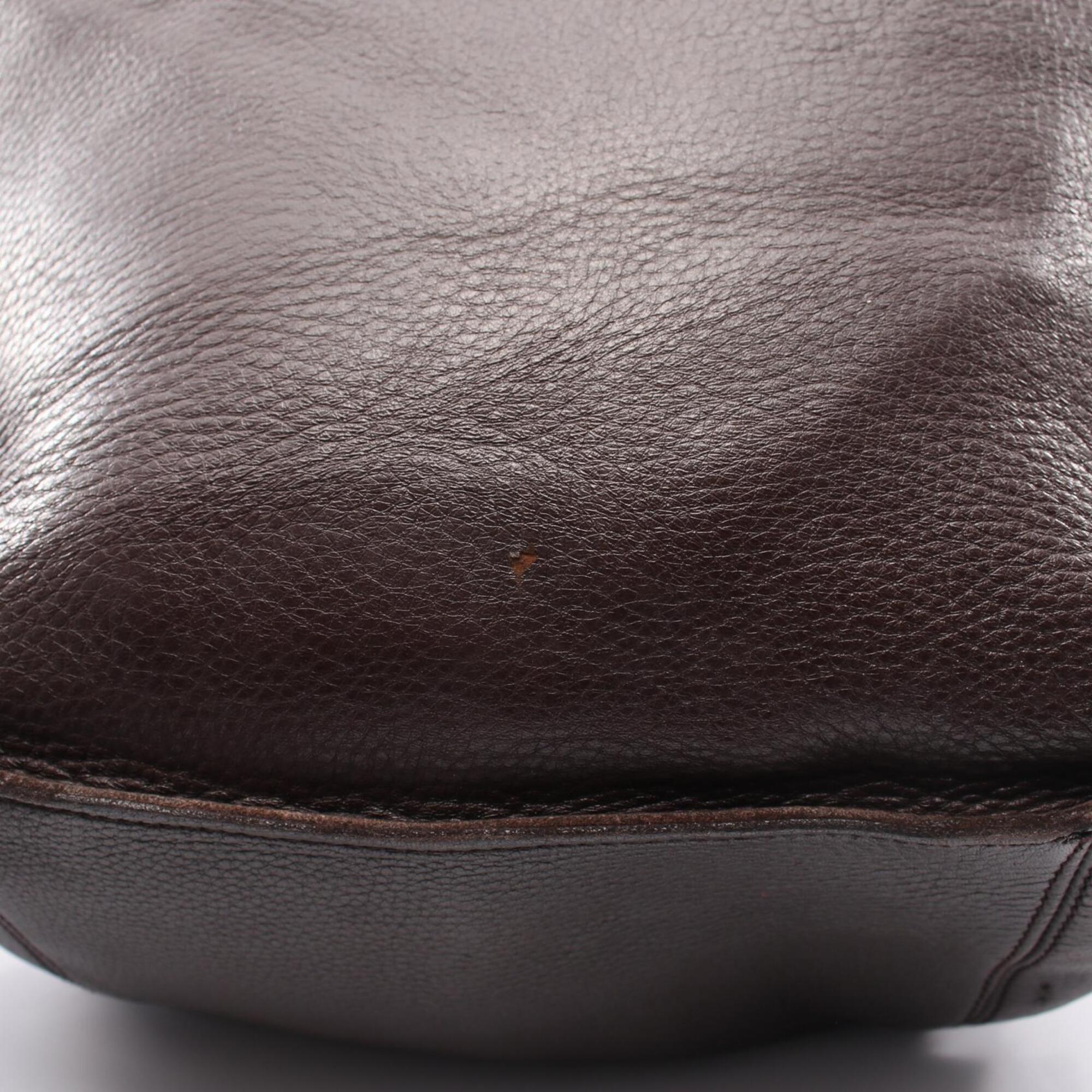 Bottega Veneta Brown Leather Shoulder Bag (Pre-Owned)