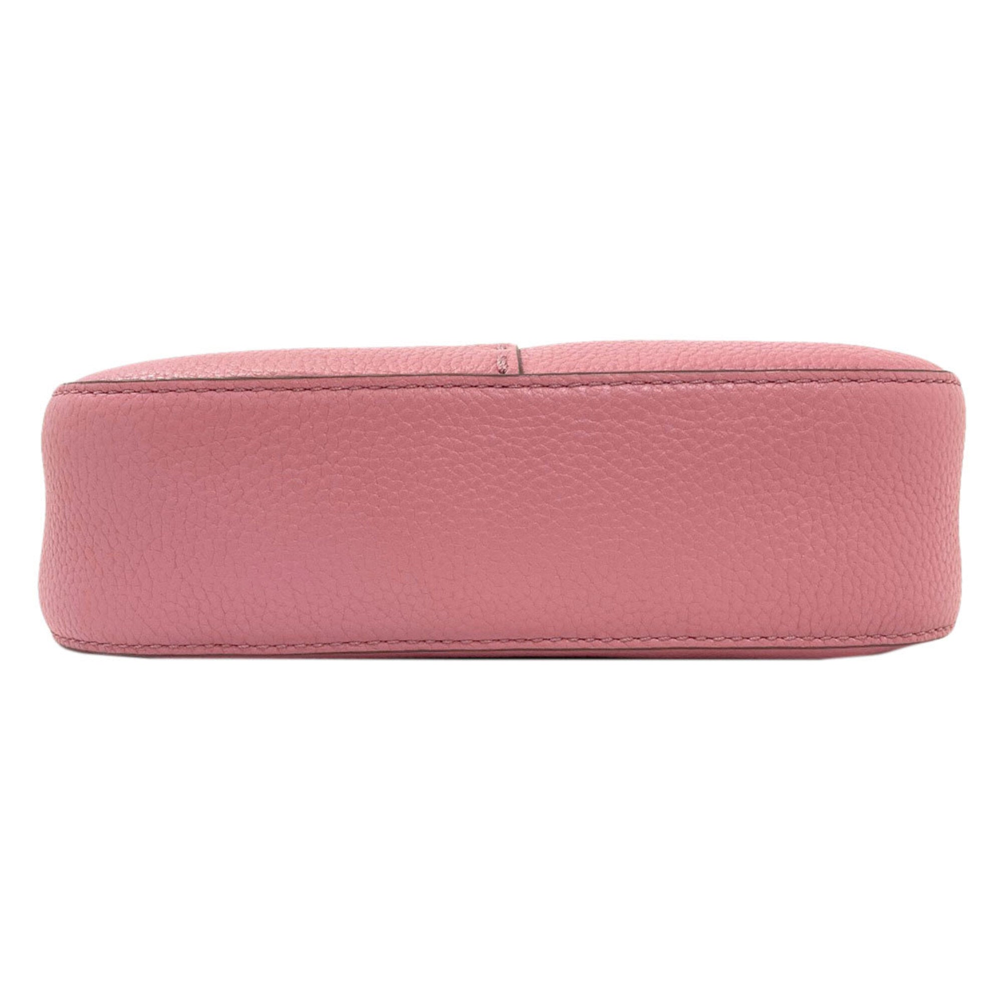 Tory Burch Pink Leather Shoulder Bag (Pre-Owned)