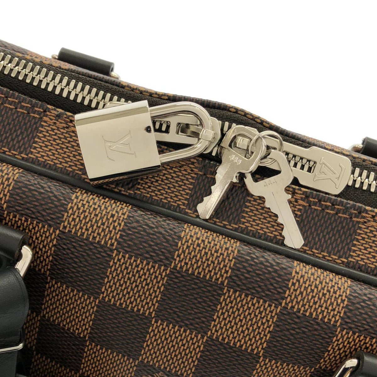 Louis Vuitton Ebene Coated Canvas Handbag (Pre-Owned)