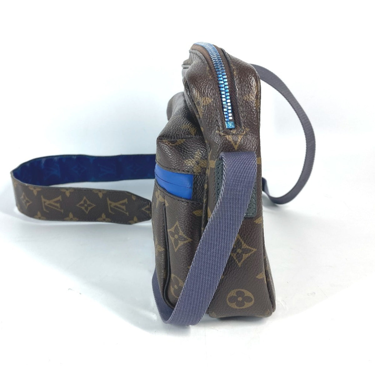 Louis Vuitton Brown Monogram Shoulder Bag Sling Bag (Pre-Owned)