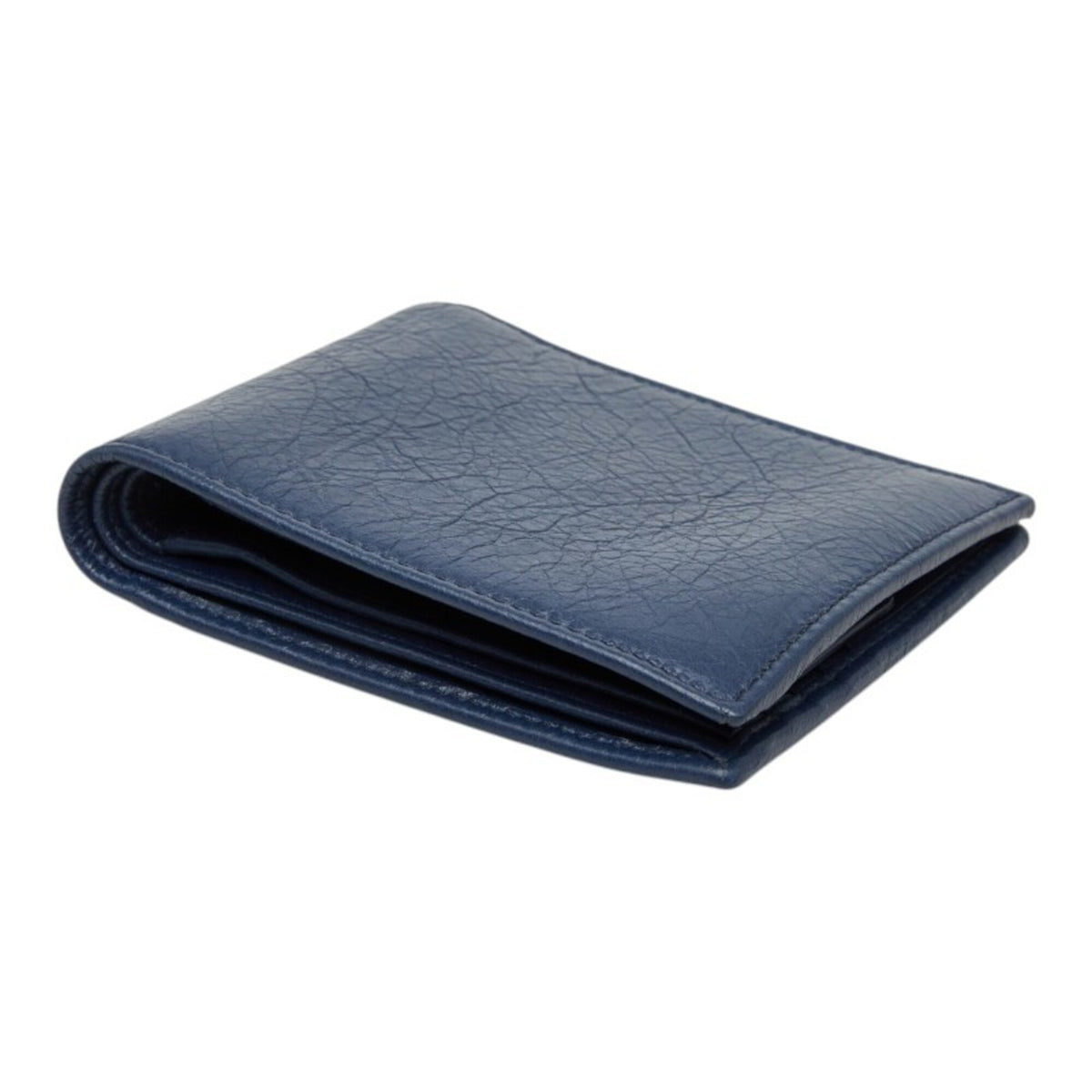 Balenciaga Navy Leather Wallet (Bi-Fold) (Pre-Owned)