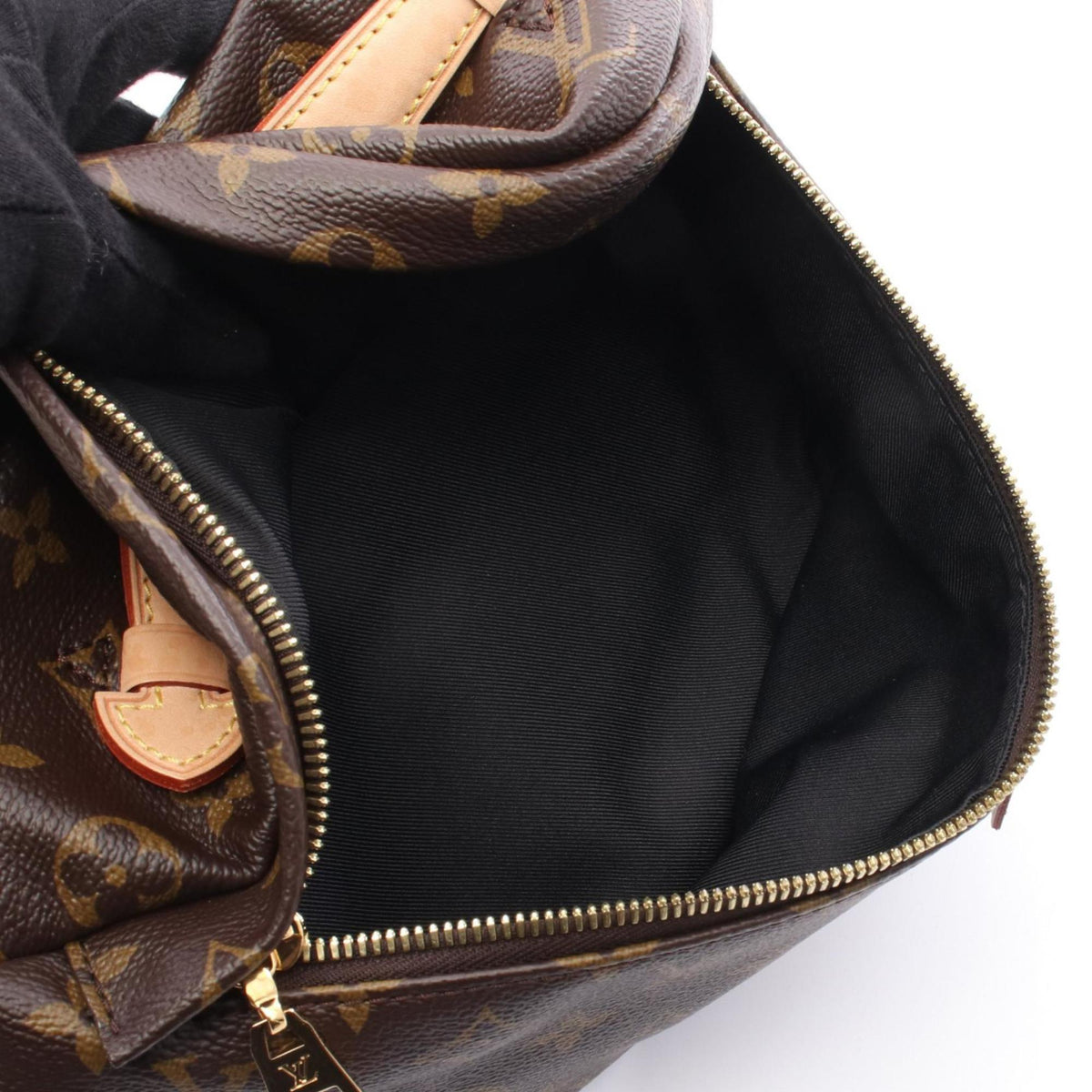 Louis Vuitton Brown Coated Canvas Leather Fanny Pack (Pre-Owned)