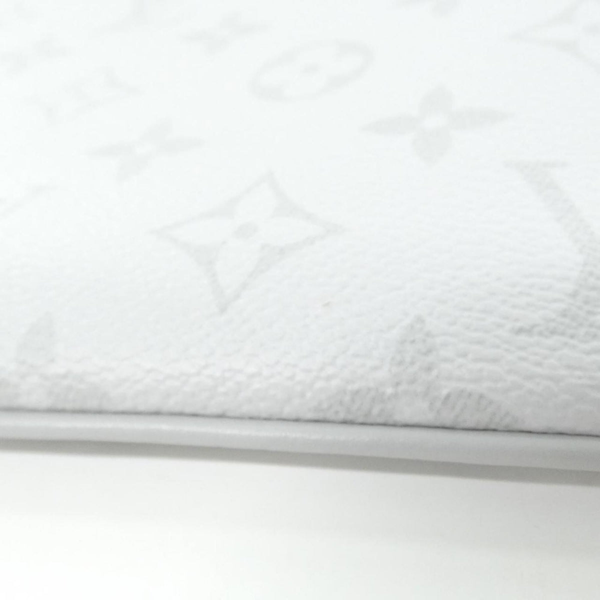 Louis Vuitton Gray Coated Canvas Pouch (Pre-Owned)