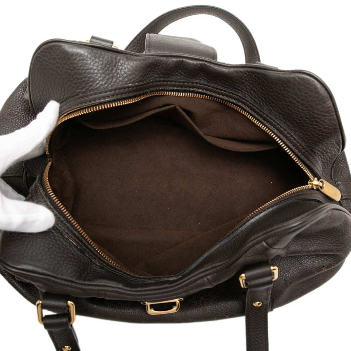 Louis Vuitton Brown Chocolat Monogram Monogram Handbag (Pre-Owned)