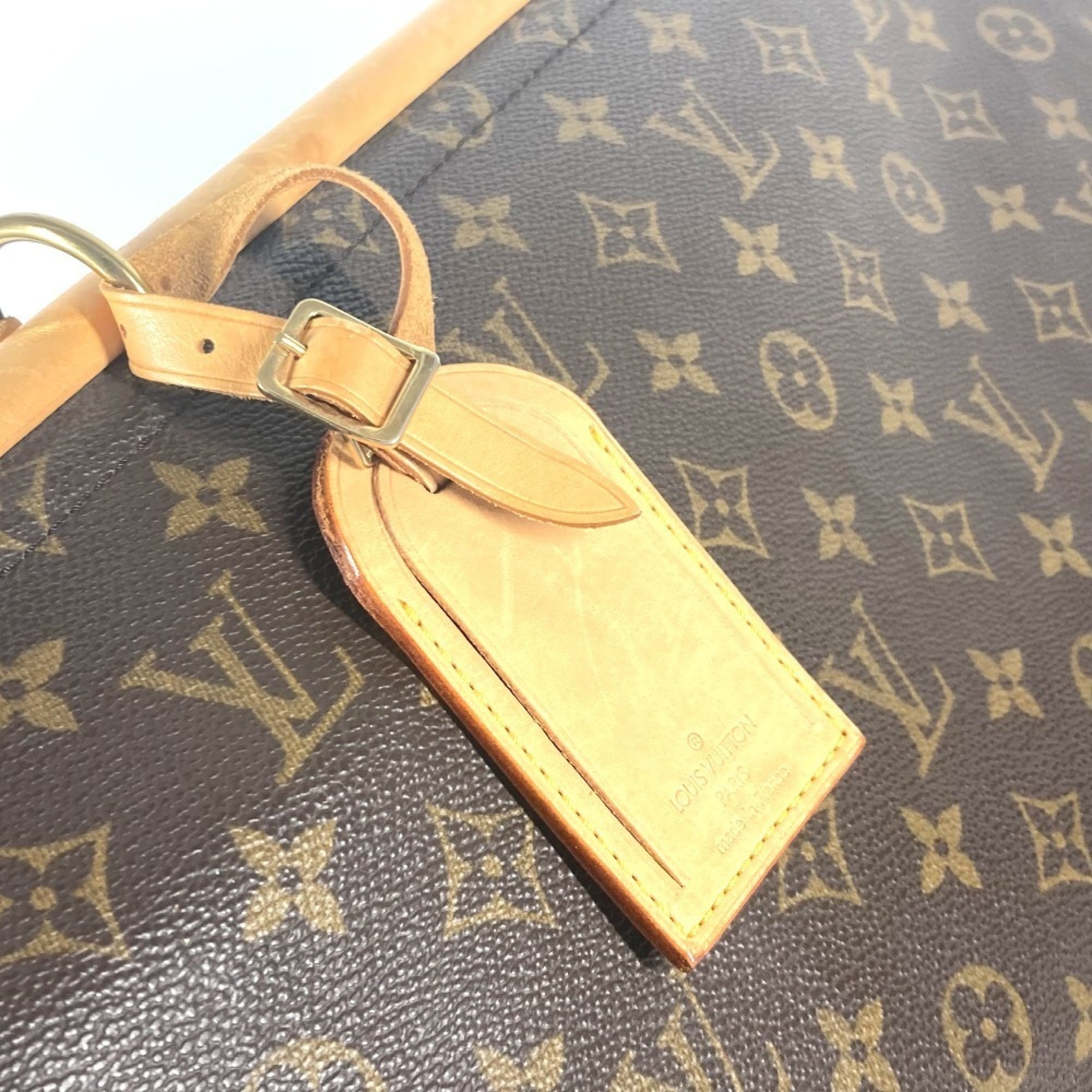 Louis Vuitton Brown Monogram Monogram Boston Bag Handbag Shoulder Bag (Pre-Owned)