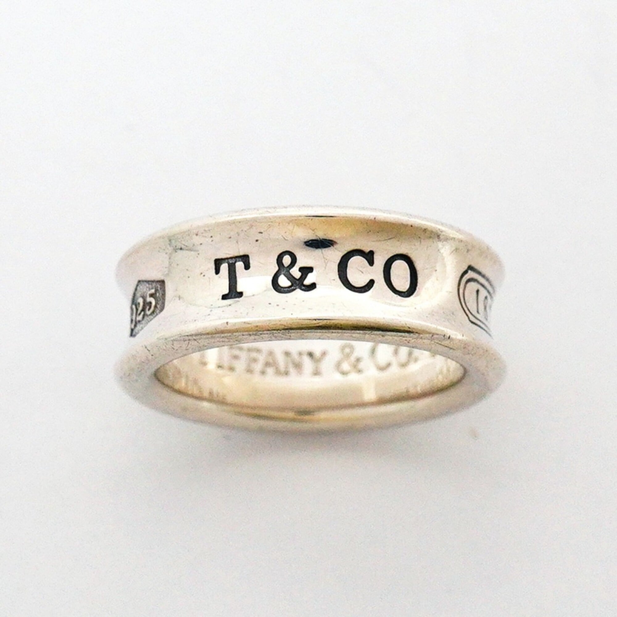 Tiffany Silver 925 Band Ring (Pre-Owned)