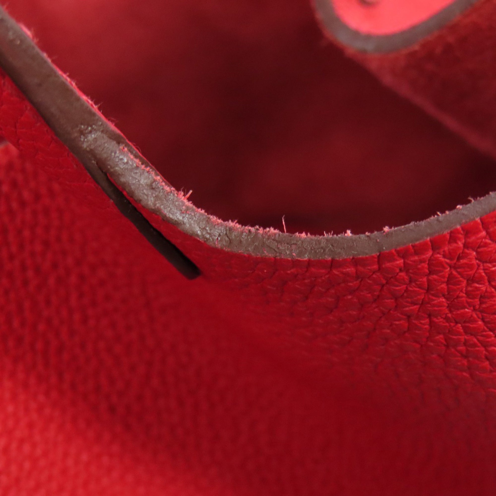 Hermes Vermilion Handbag (Pre-Owned)