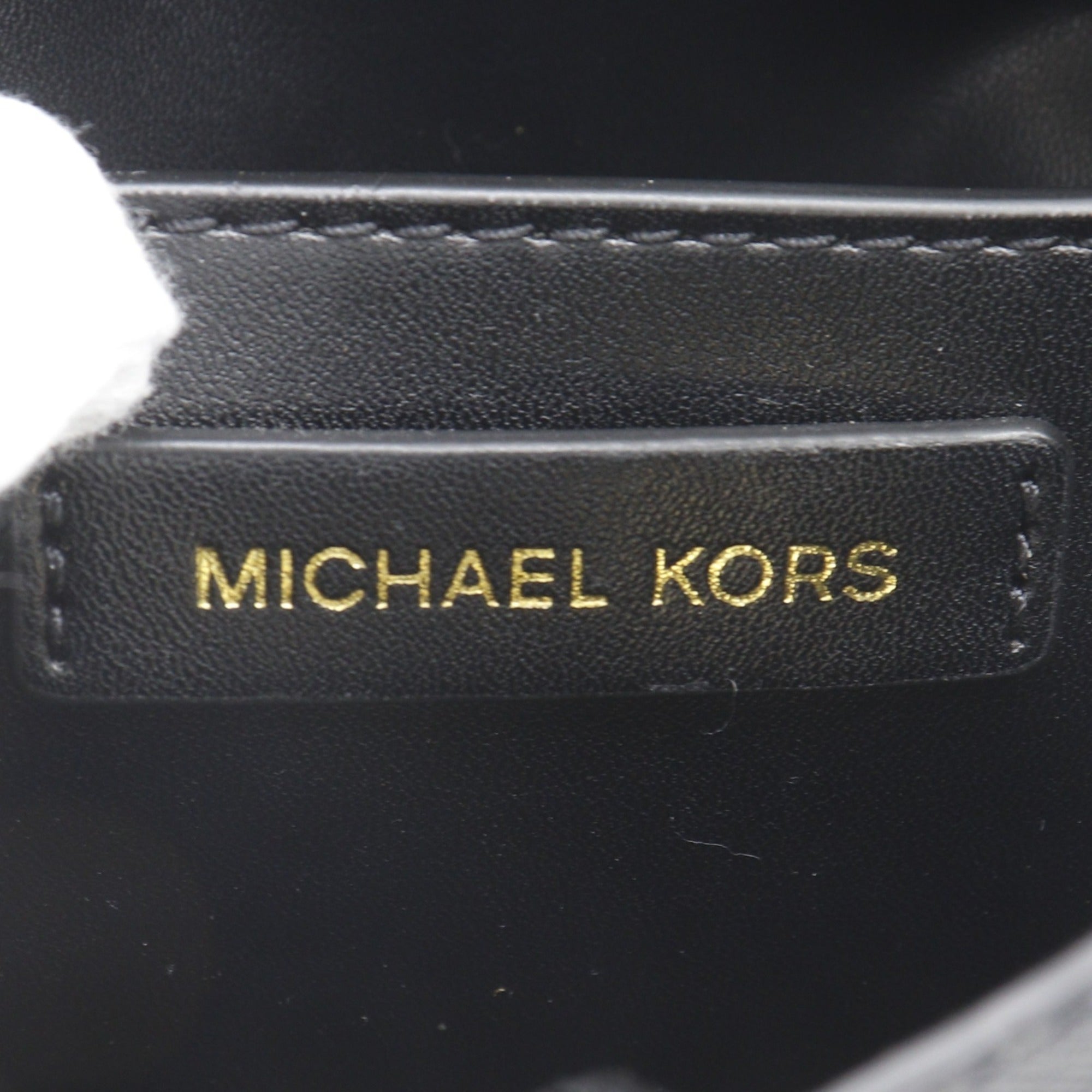 Michael Kors Black Pvc Handbag Sling Bag (Pre-Owned)