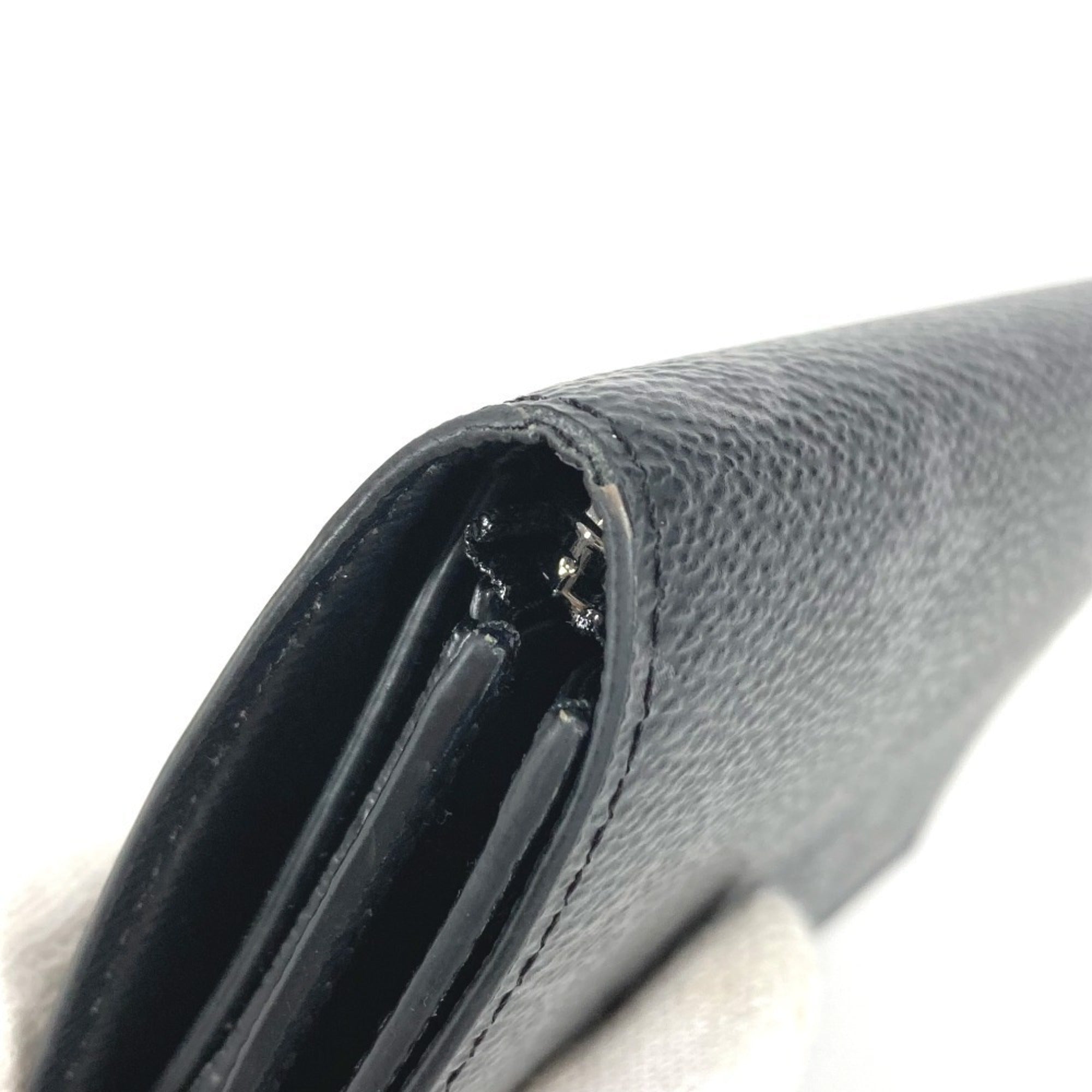 Louis Vuitton Black Monogram Eclipse Monogram Eclipse Wallet (Tri-Fold) (Pre-Owned)