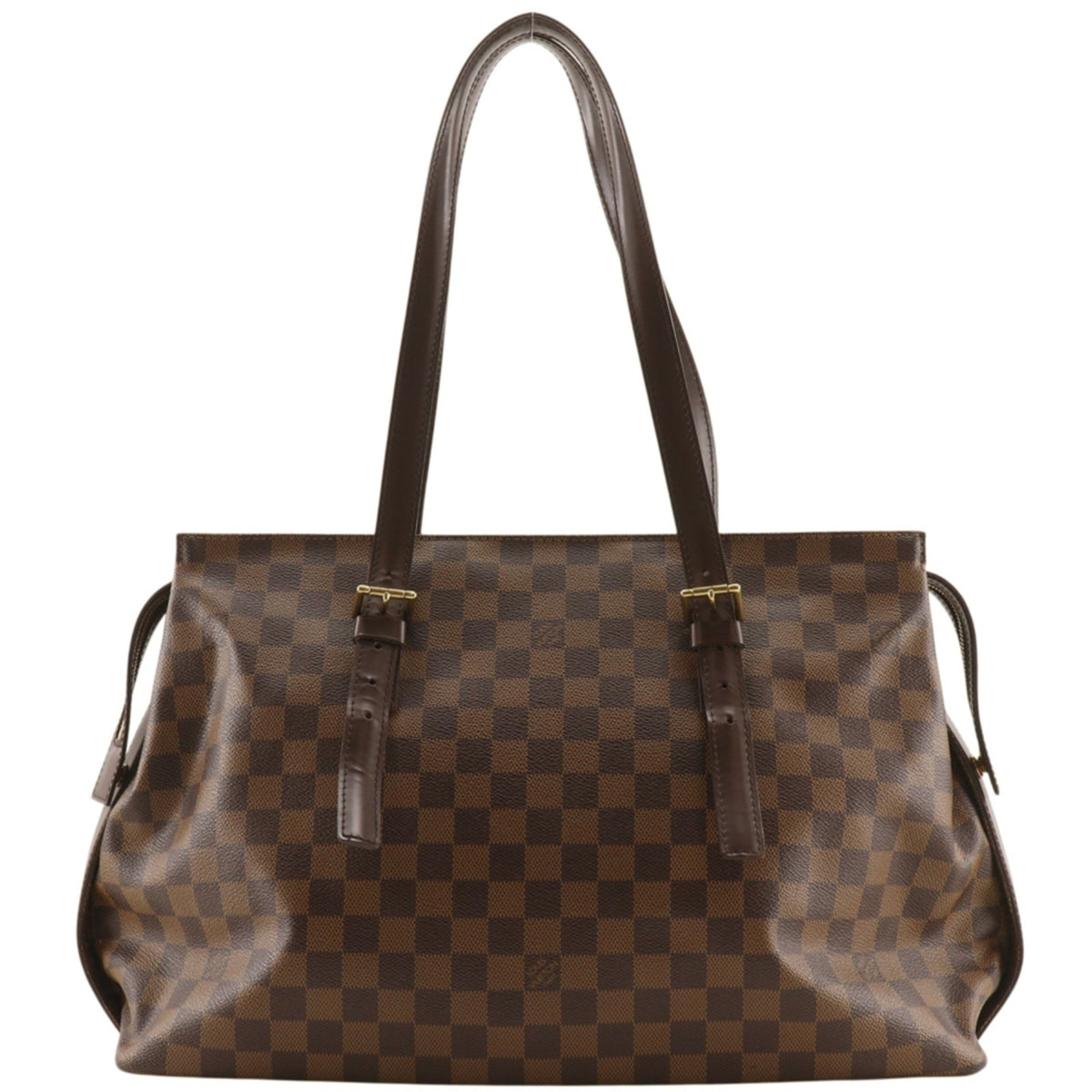 Louis Vuitton Brown Damier Canvas Tote Bag (Pre-Owned)