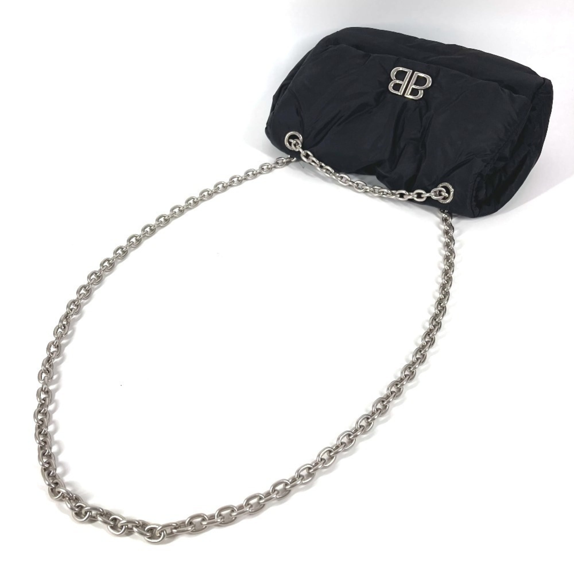 Balenciaga Black Nylon Shoulder Bag (Pre-Owned)