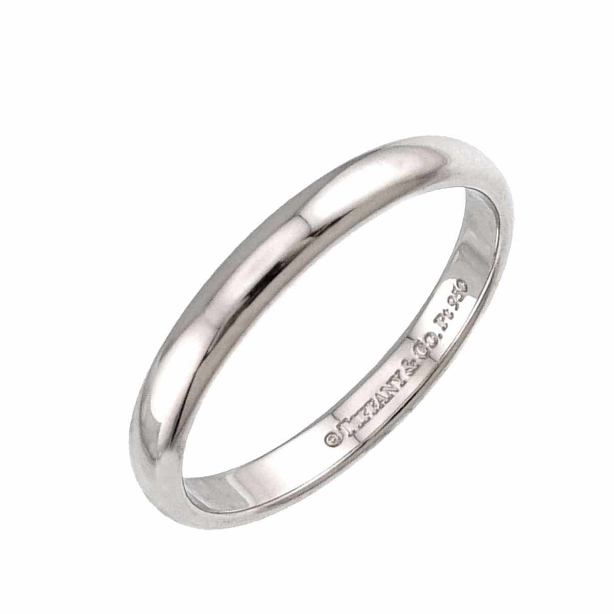 Tiffany Platinum 950 Band Ring (Pre-Owned)