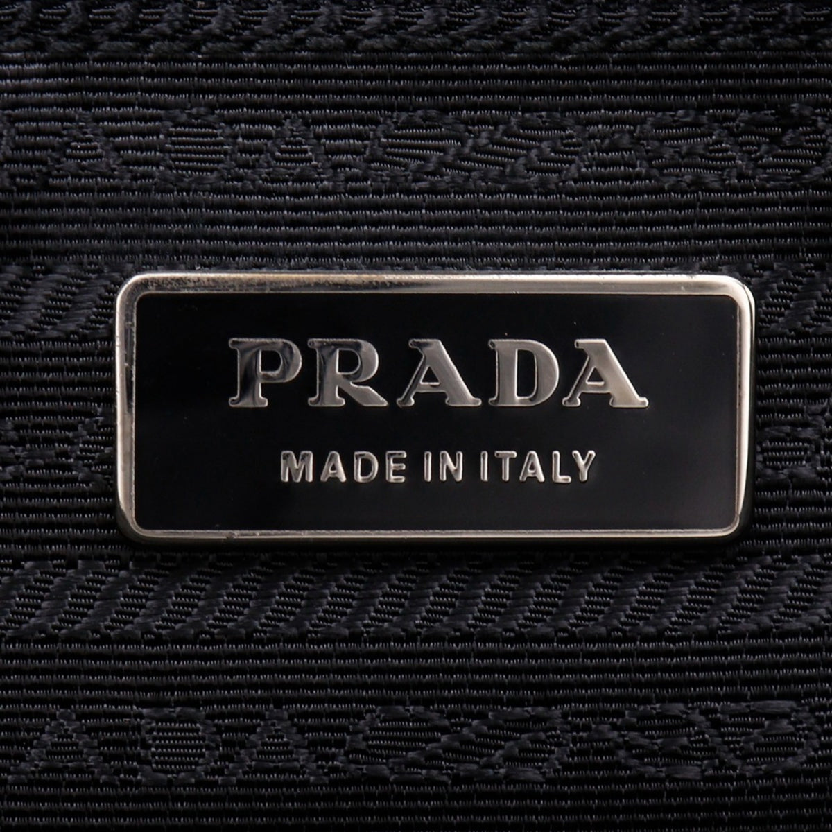 Prada Black Nero Nylon Shoulder Bag (Pre-Owned)