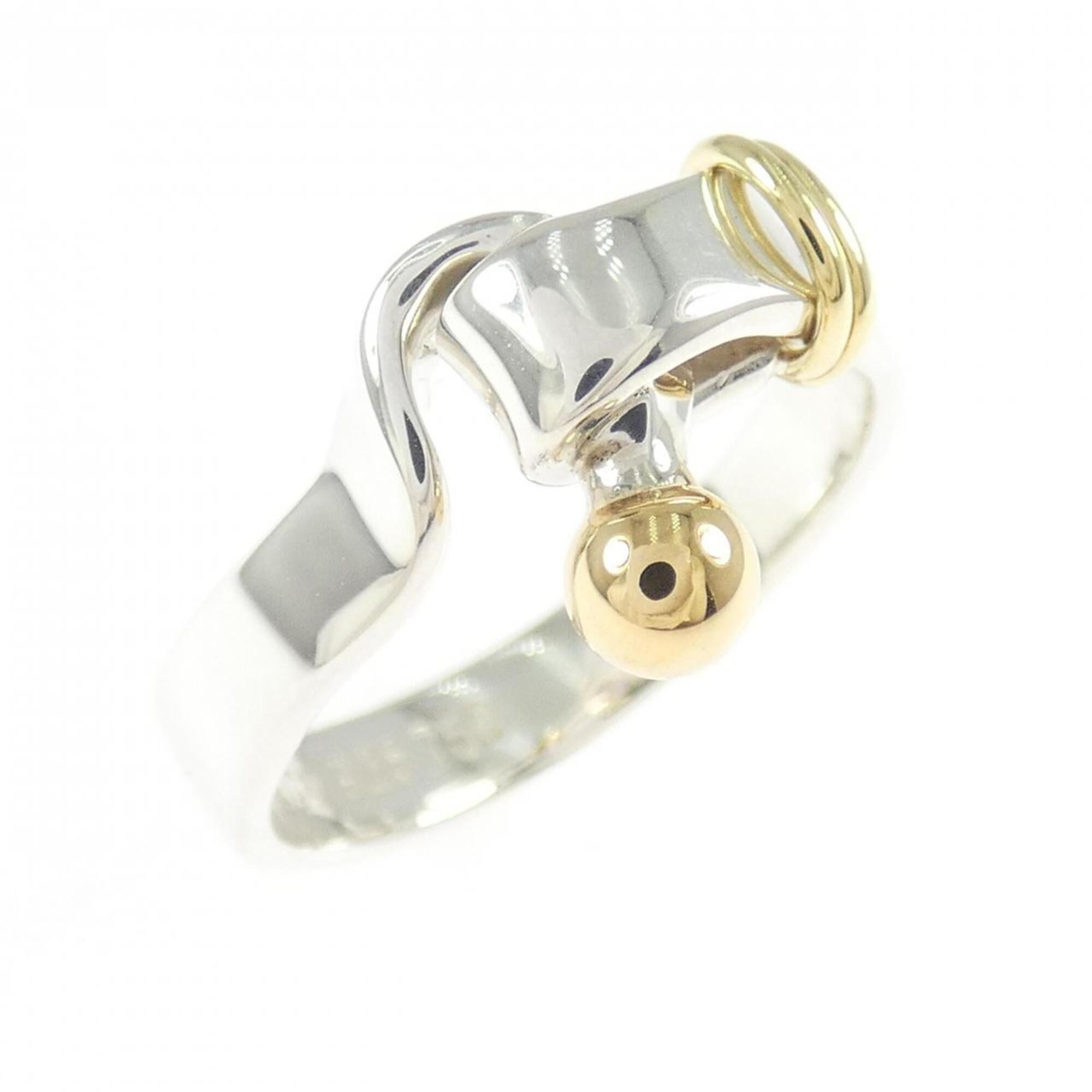 Tiffany Yellow Gold (18K) Silver 925 Band Ring (Pre-Owned)