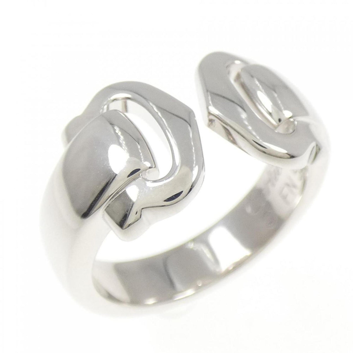 Cartier White Gold White Gold (18K) Band Ring (Pre-Owned)