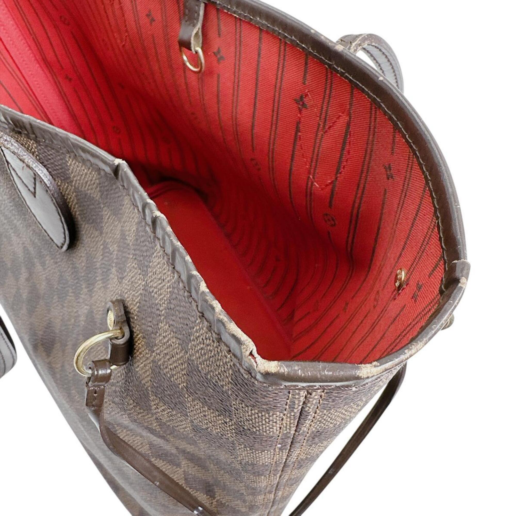 Louis Vuitton Brown Damier Canvas Tote Bag (Pre-Owned)