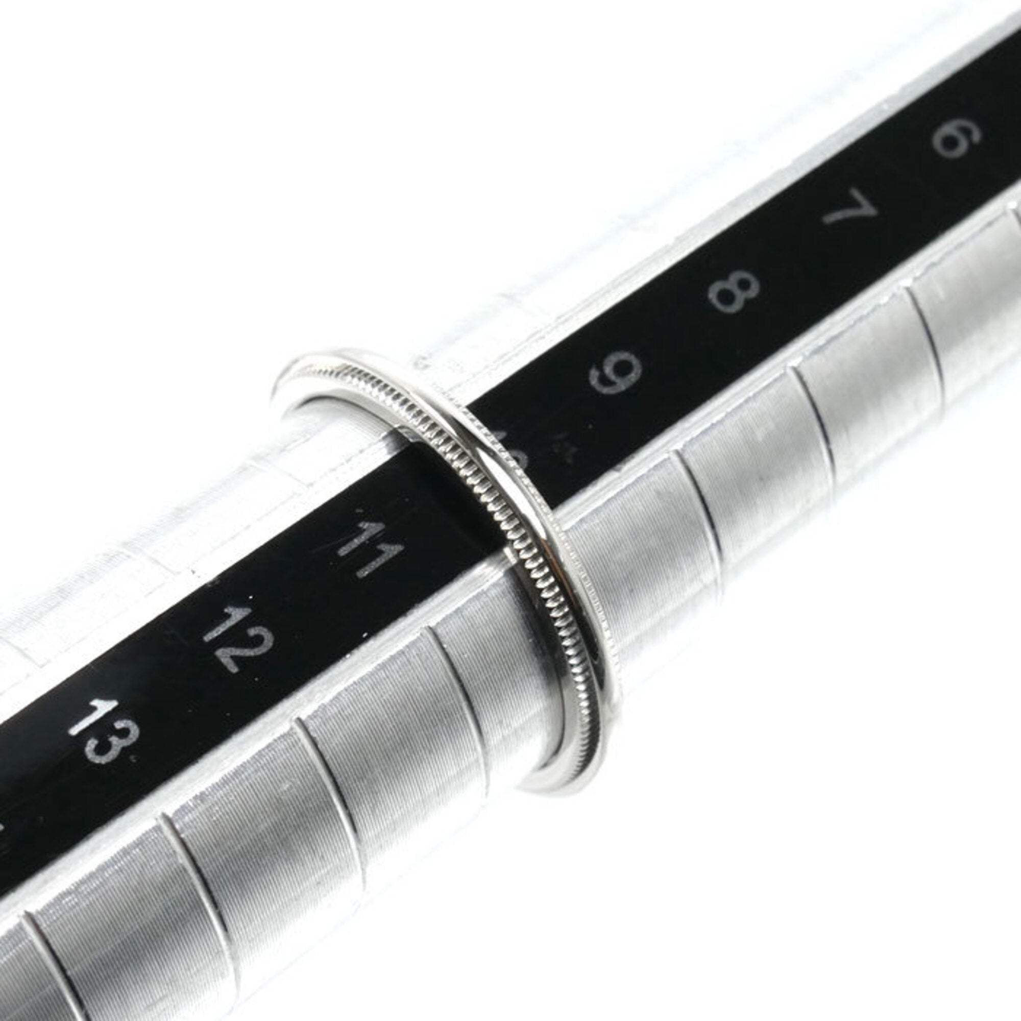 Tiffany Platinum 950 Band Ring (Pre-Owned)