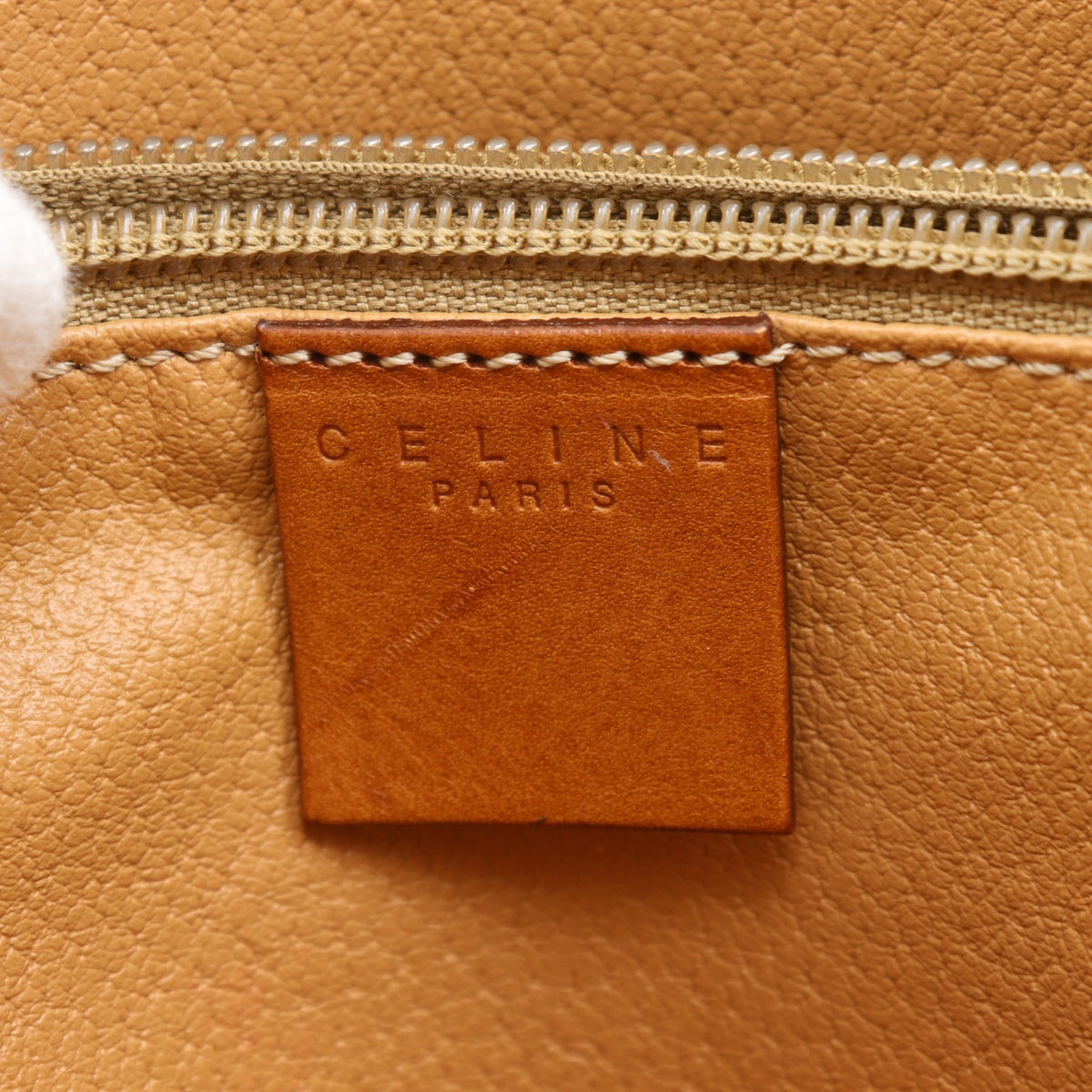 Celine Brown Pvc Tote Bag (Pre-Owned)