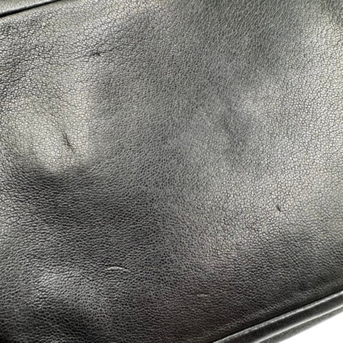 Chanel Wild Stitch Black Leather Shoulder Bag (Pre-Owned)