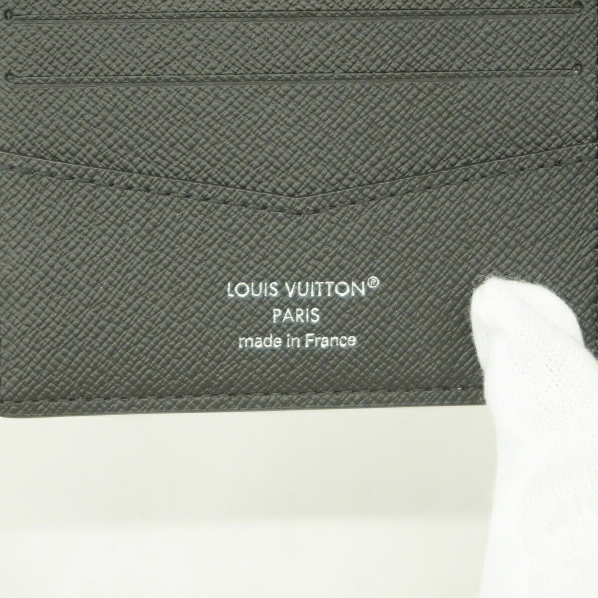 Louis Vuitton Gray Bill Wallet (Bi-Fold) (Pre-Owned)
