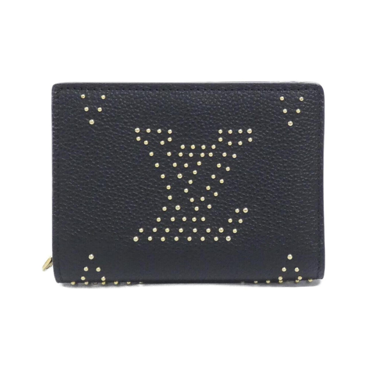 Louis Vuitton Black Leather Wallet (Bi-Fold) (Pre-Owned)