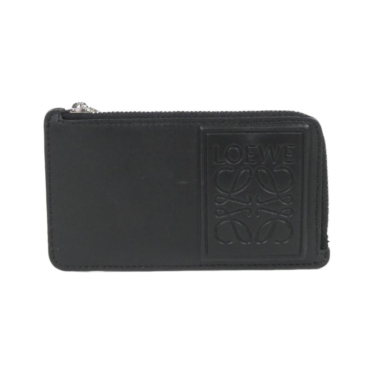 Loewe Black Leather Coin Purse/Coin Case (Pre-Owned)