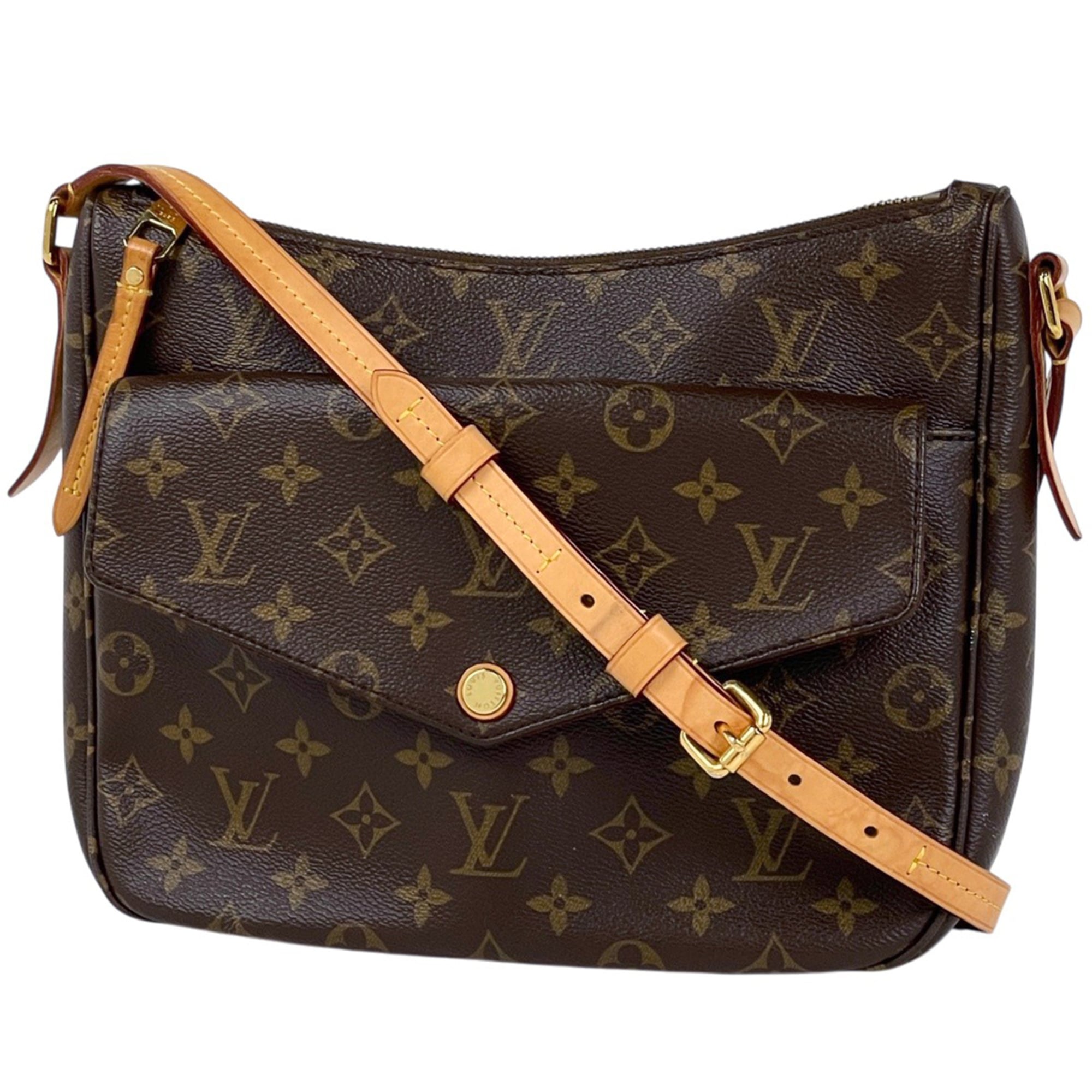 Louis Vuitton Brown Monogram Monogram Shoulder Bag (Pre-Owned)