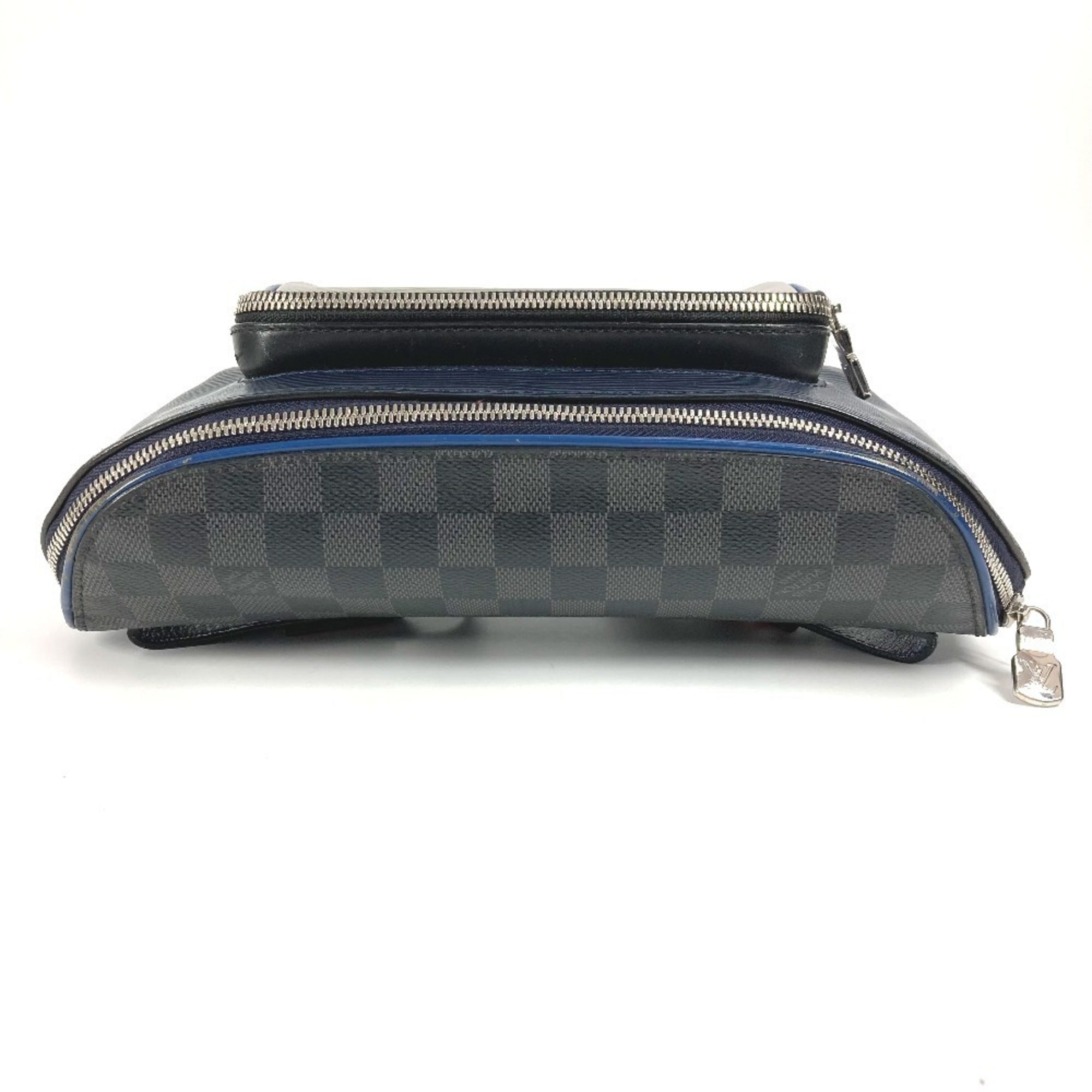 Louis Vuitton Gray Navy Damier Graphite Fanny Pack (Pre-Owned)